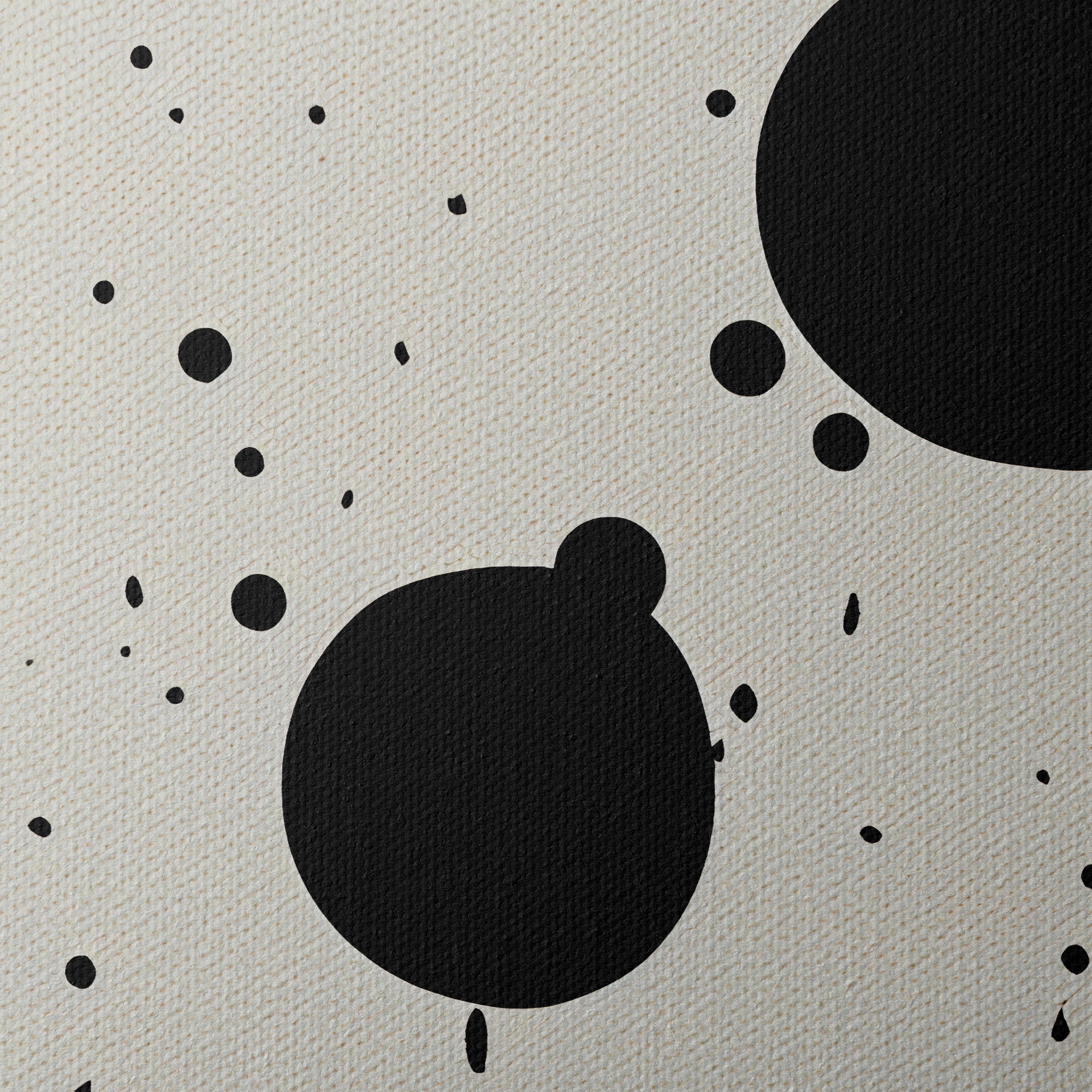 "SIMPLE DOTS" WALL ART 2x3