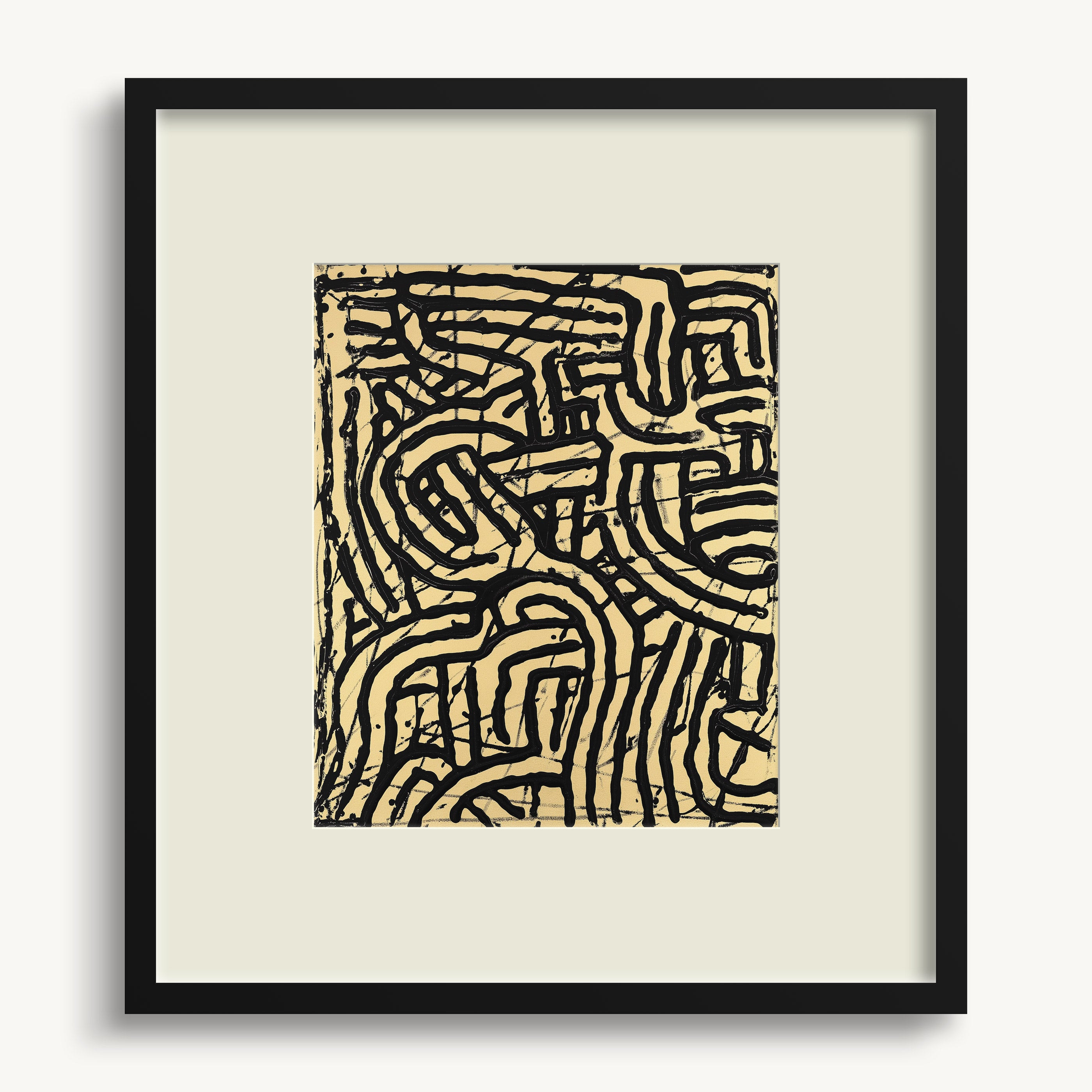 Thick Lines WALL ART