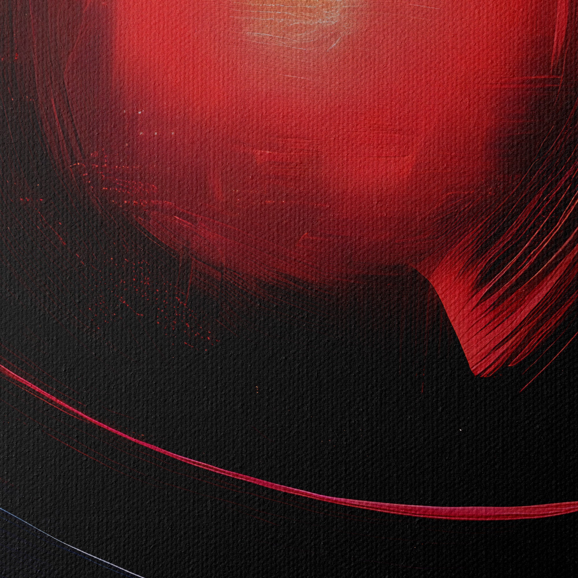 "RED LIGHT" WALL ART 3x4