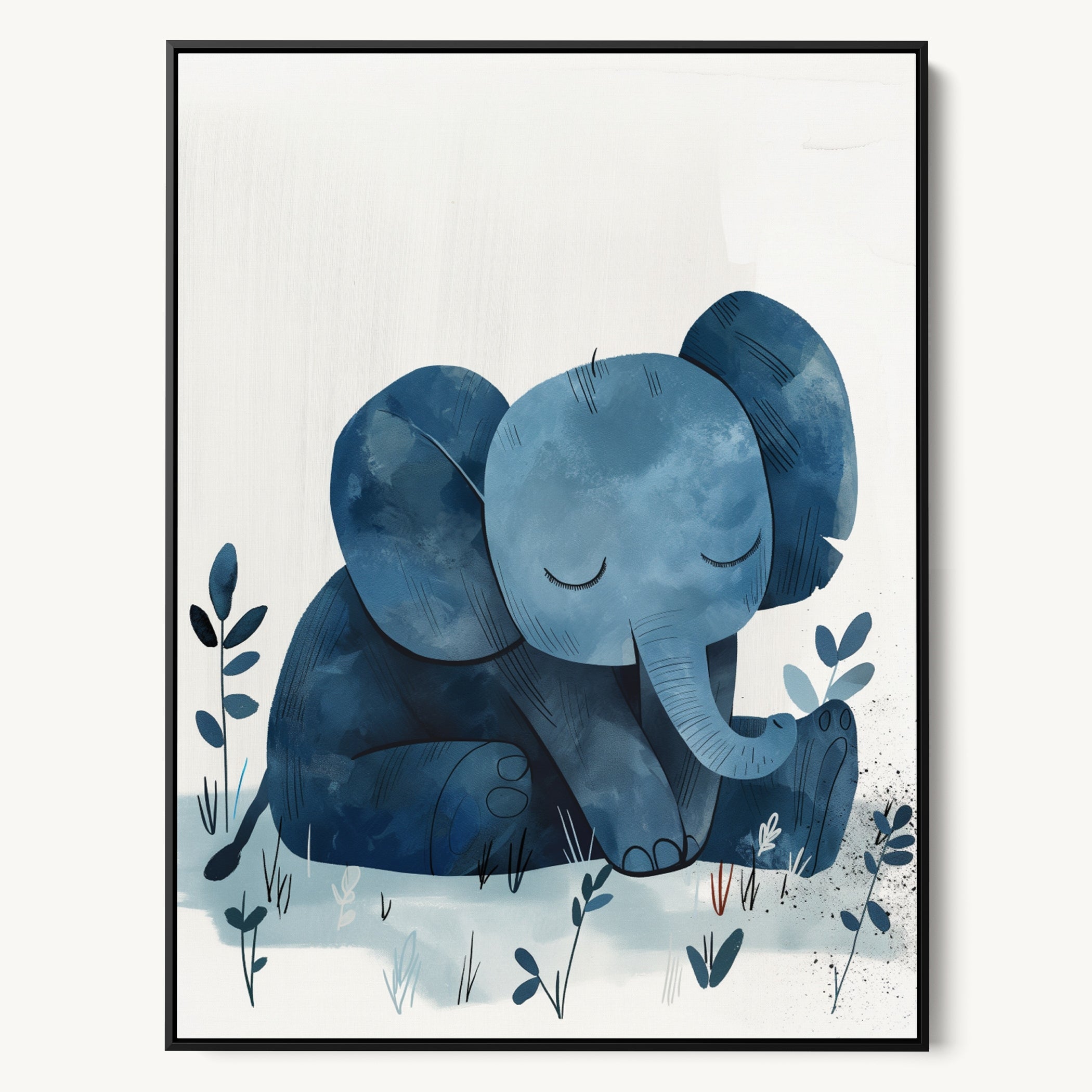 "ELEPHANT" WALL ART 3x4