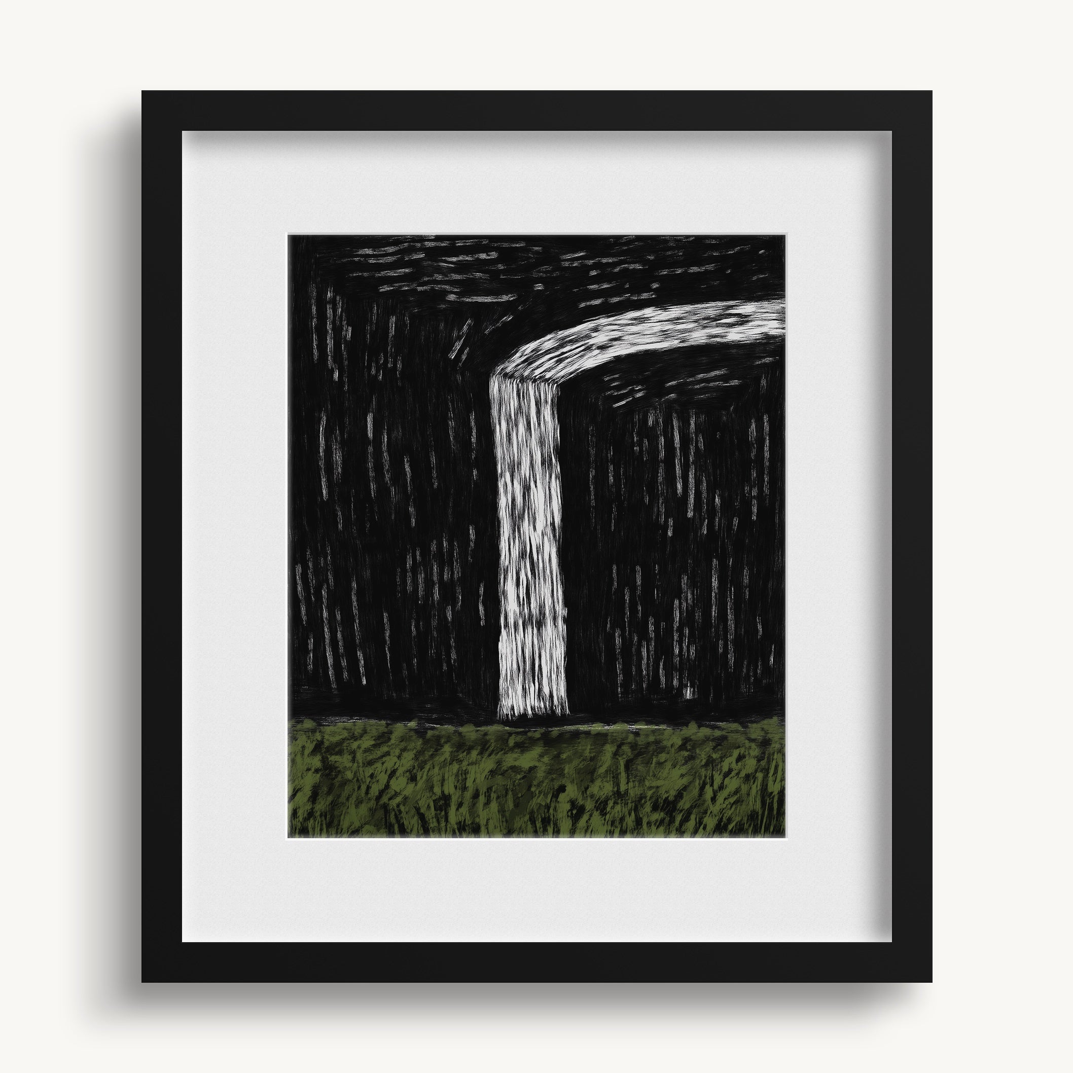 Flowing Waterfall WALL ART