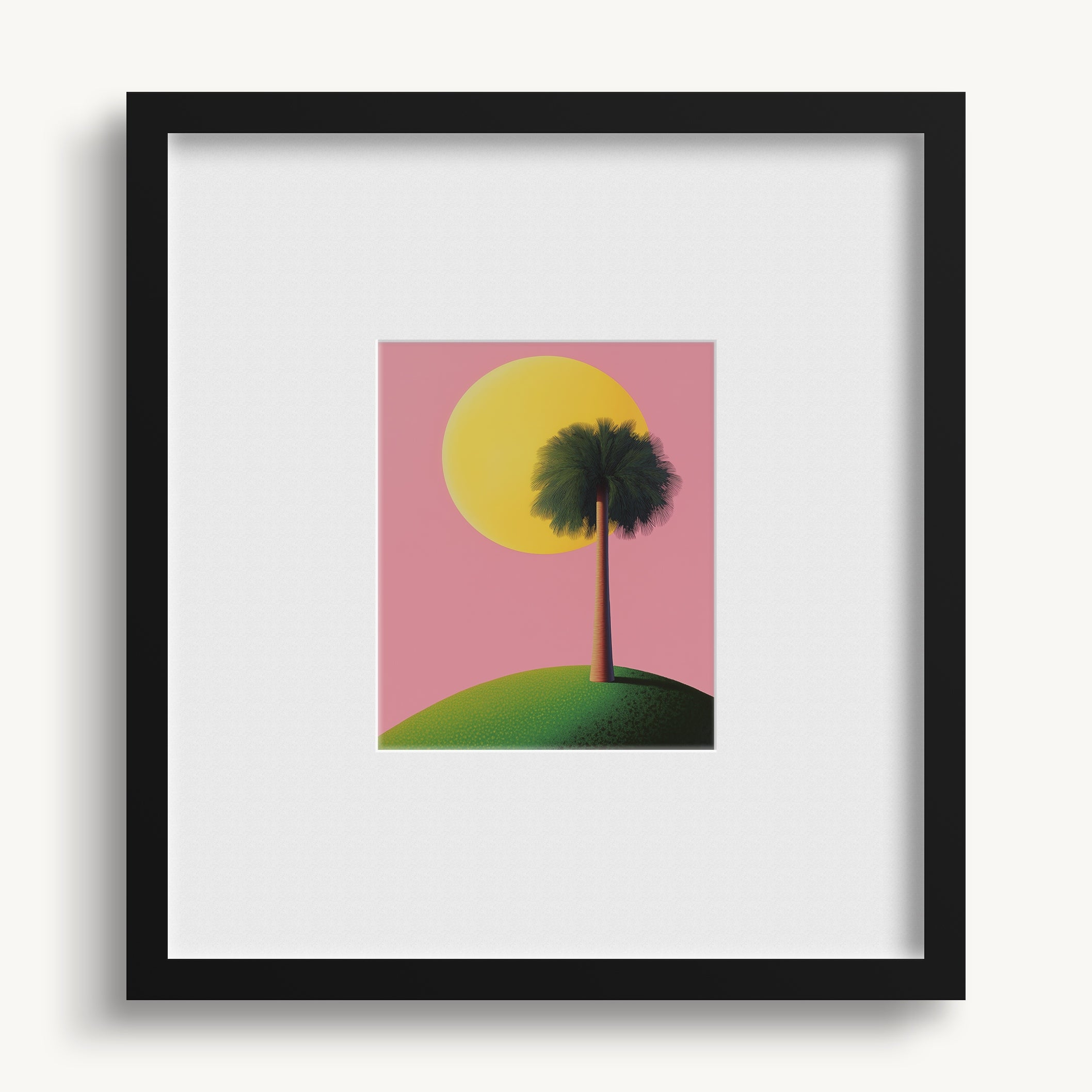 "SINGLE PALM" WALL ART