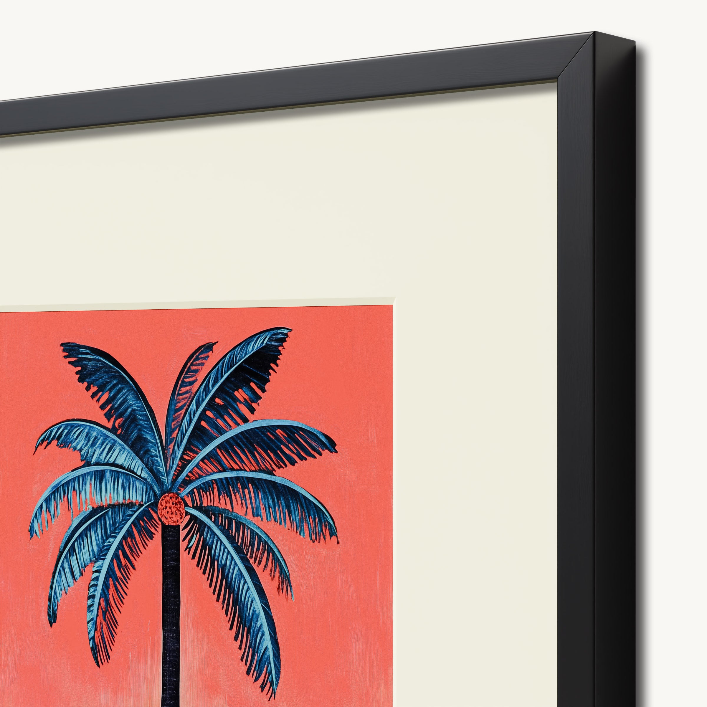 Stylized Palm Tree WALL ART