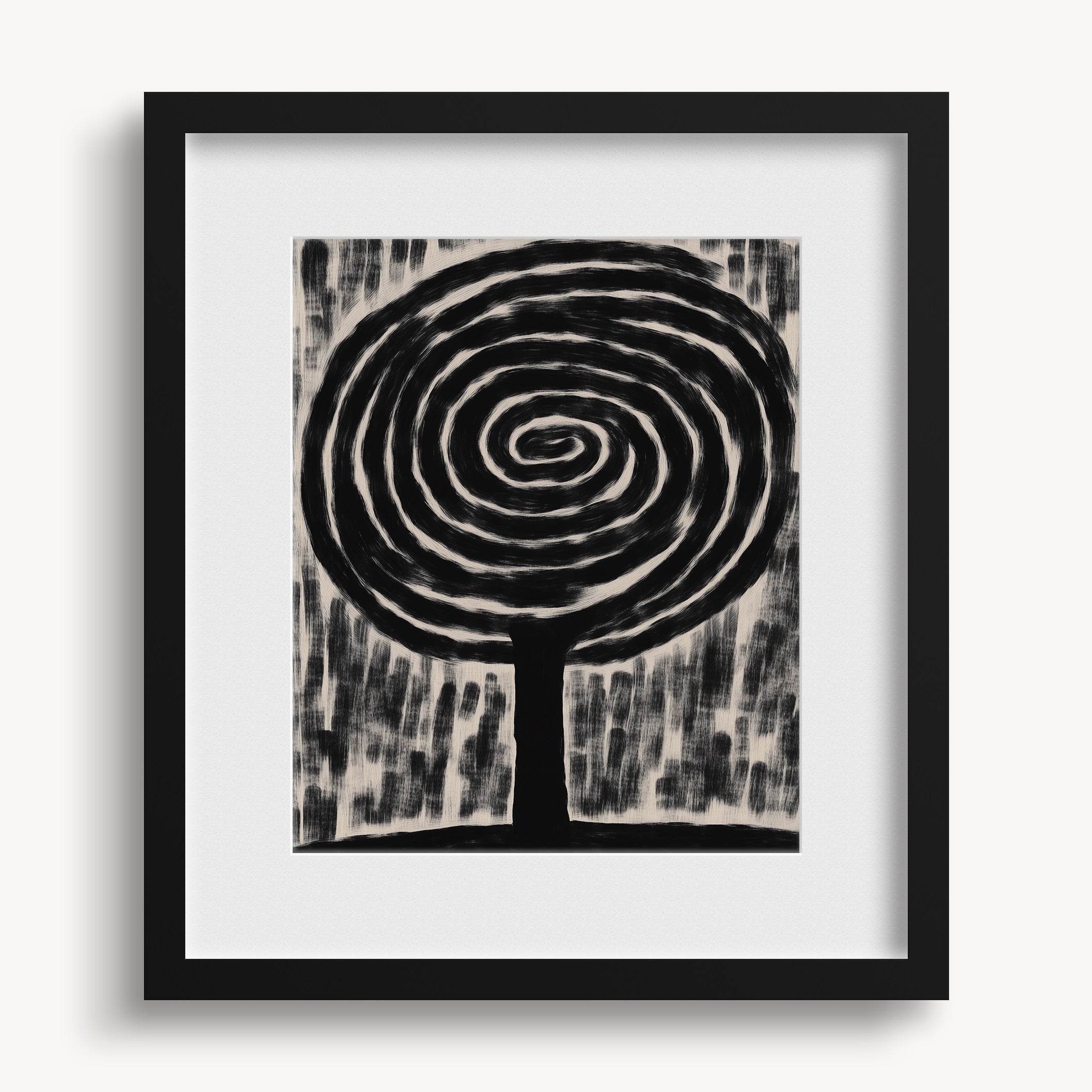 Large Spiral Tree WALL ART