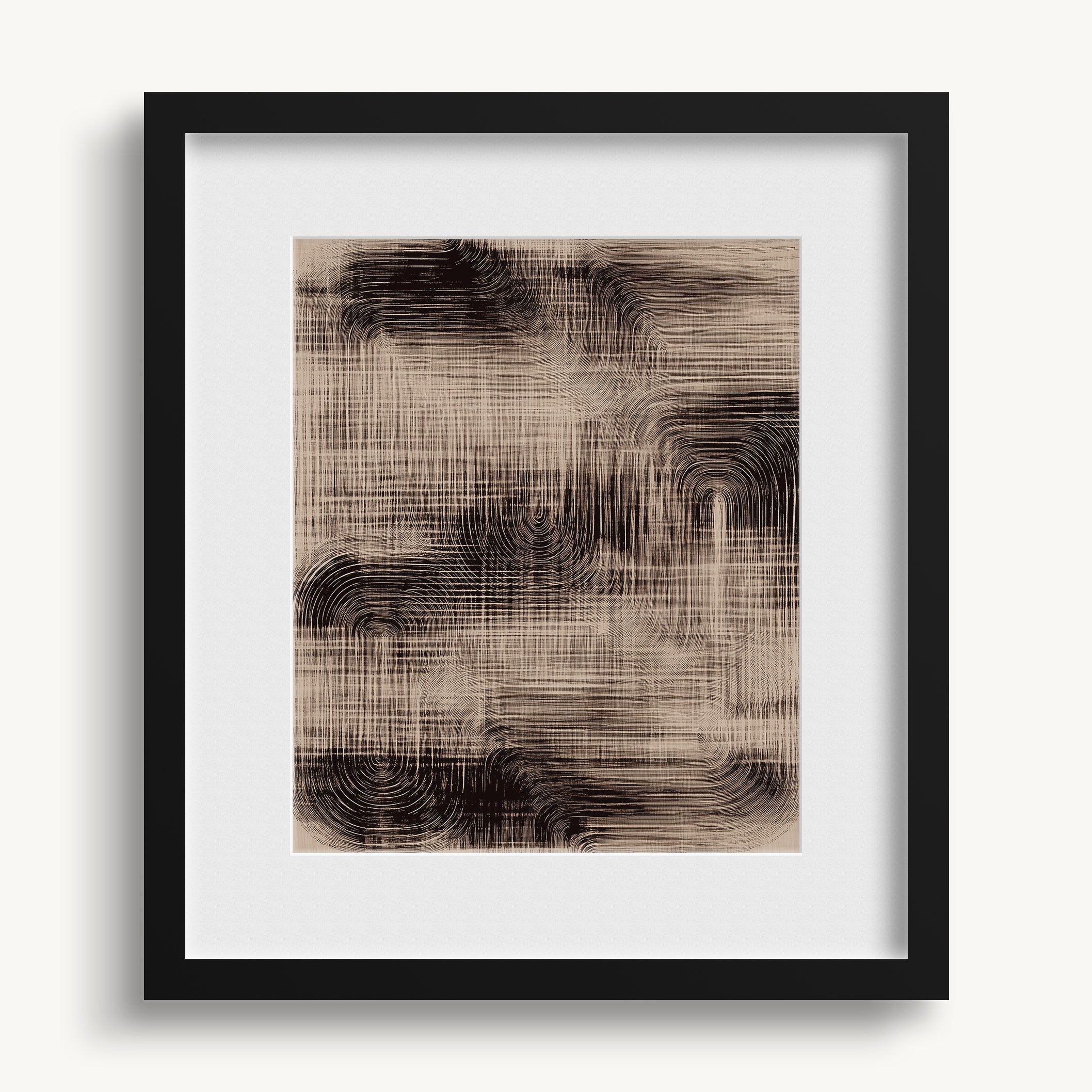 Blurred Grid Pattern WALL ART