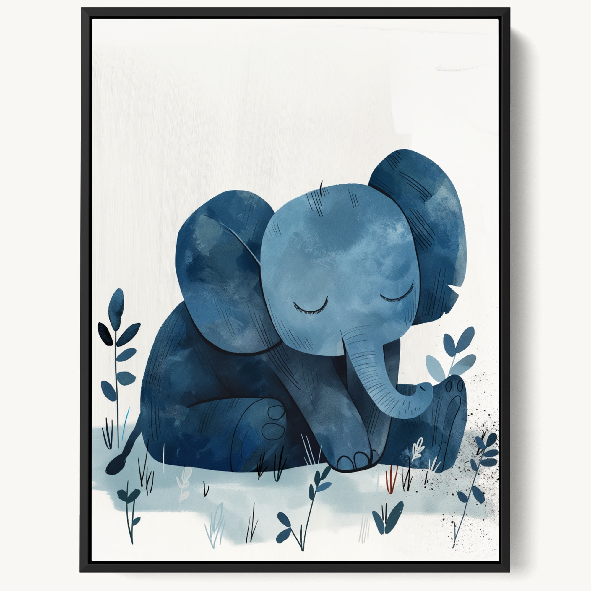 "ELEPHANT" WALL ART 3x4