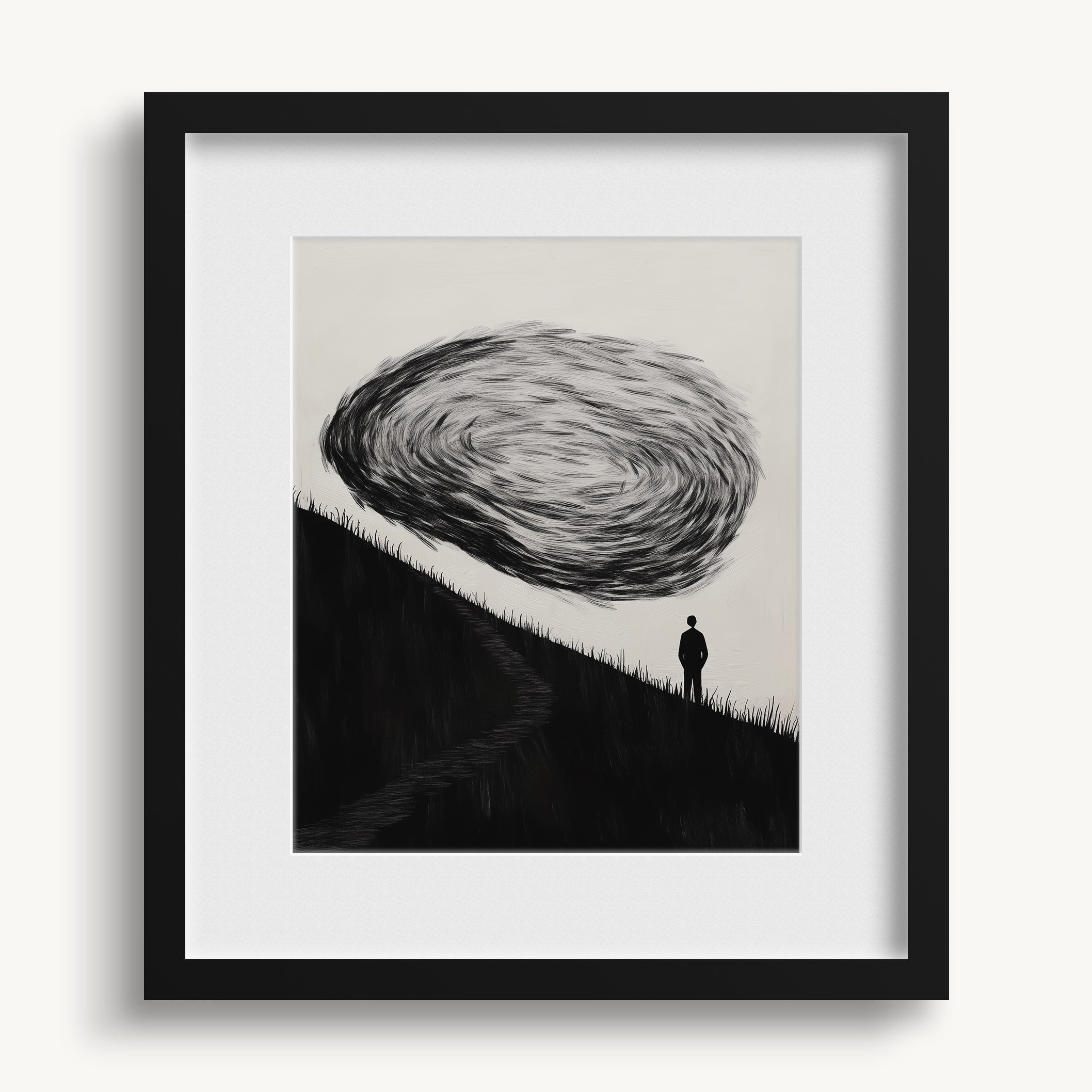 Swirling Cloud Formation WALL ART