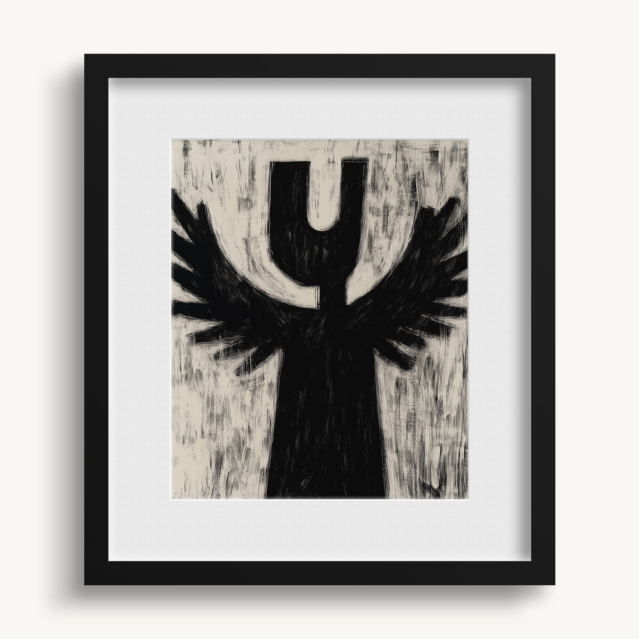 Outstretched Arms Figure WALL ART