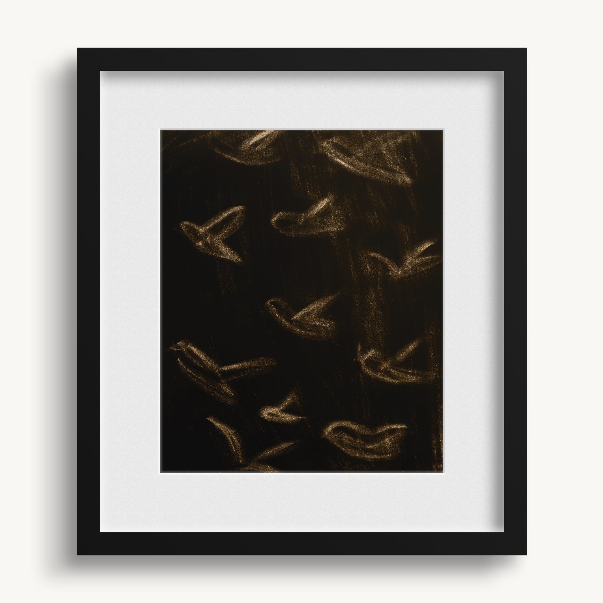 "SYMPHONY OF GOLDEN WINGS" WALL ART