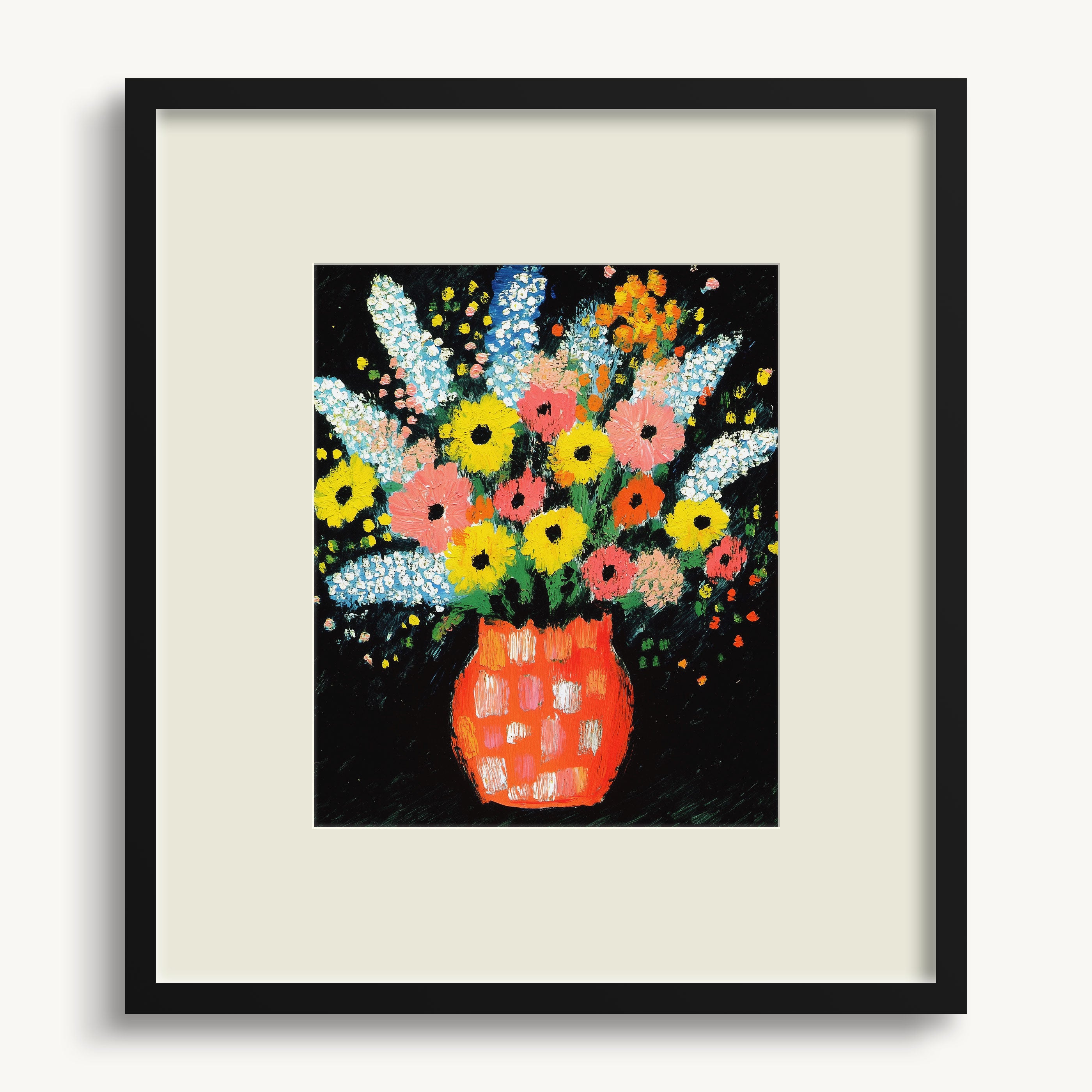 Colorful Bouquet WALL ART