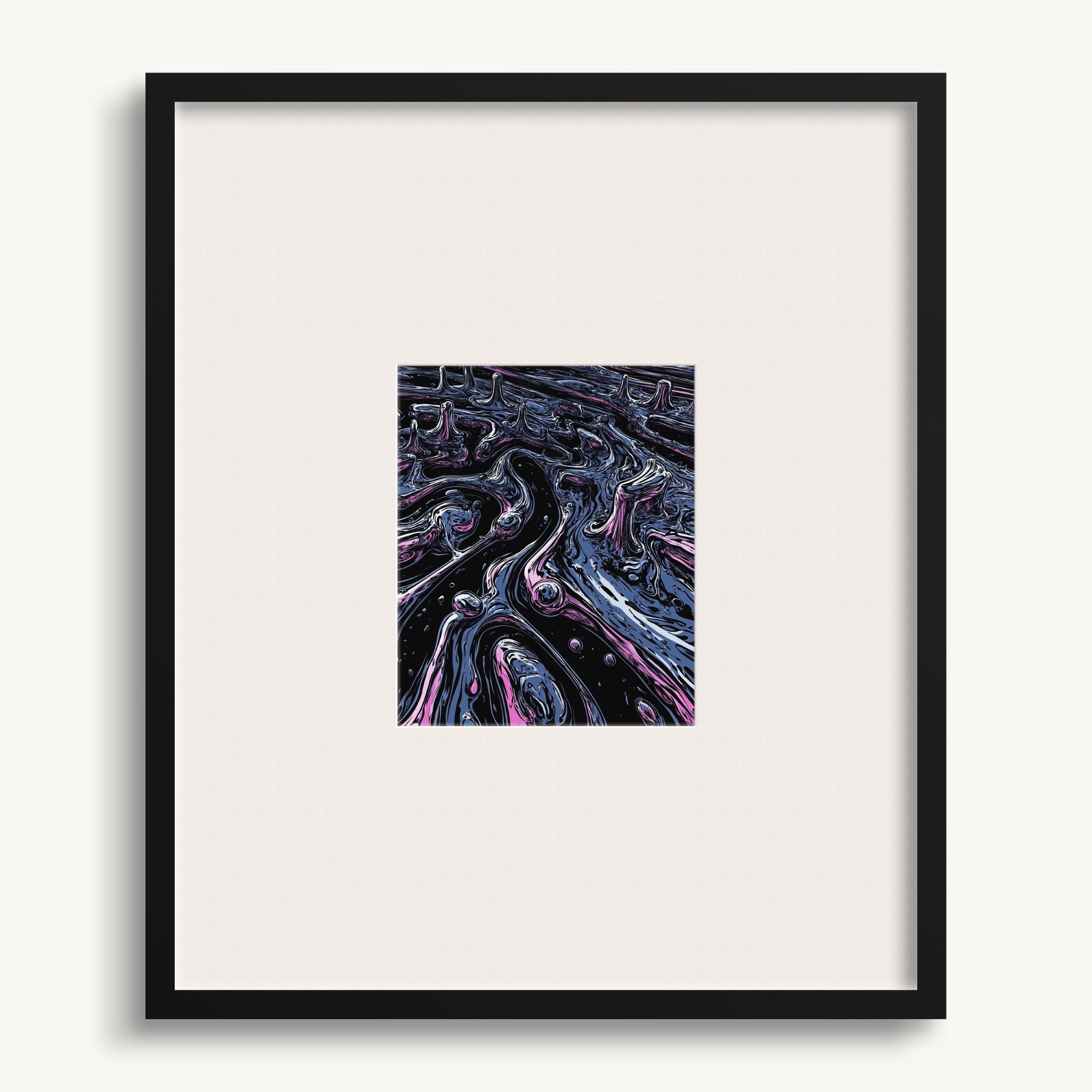 Abstract Cosmic Flow WALL ART