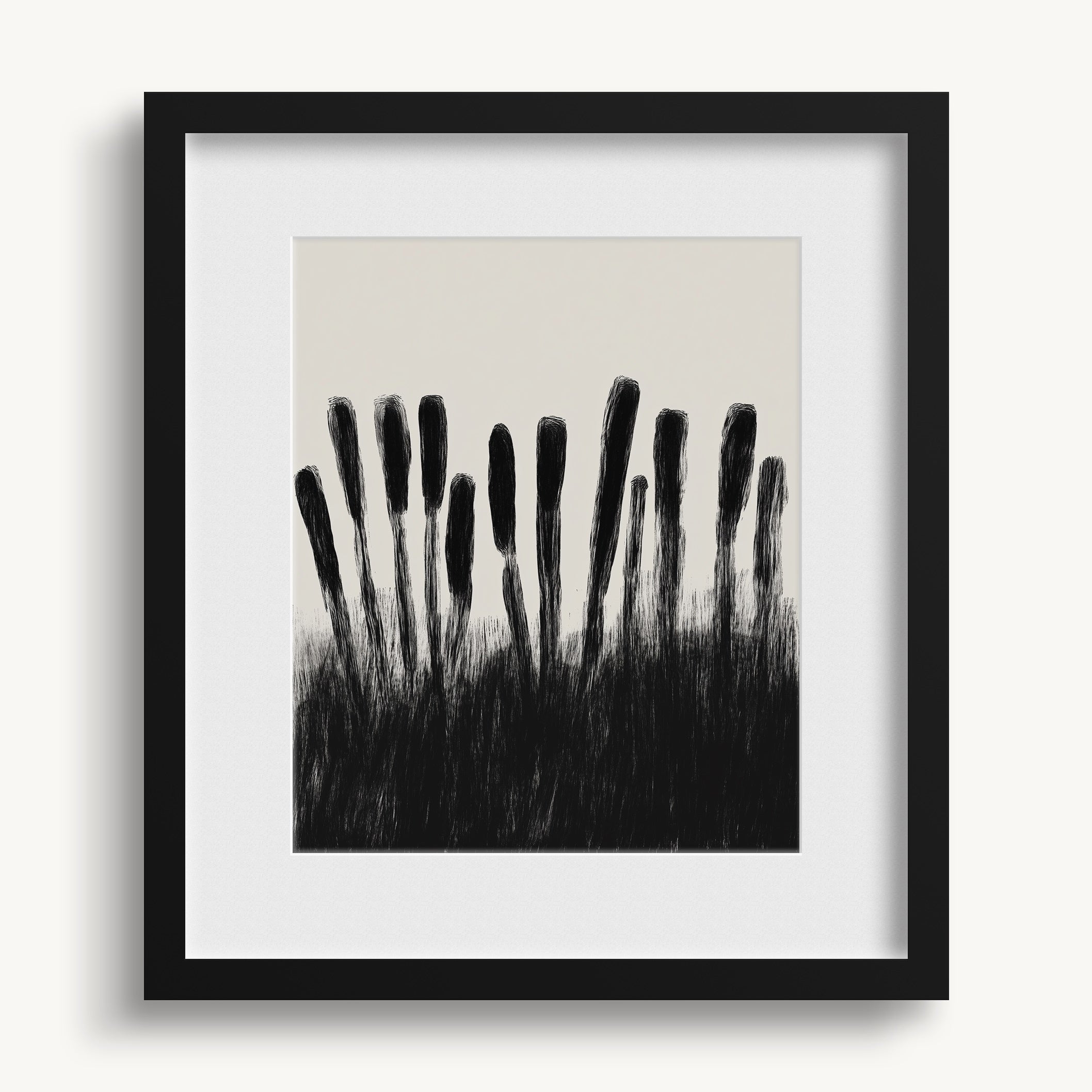 Cattail Plants WALL ART