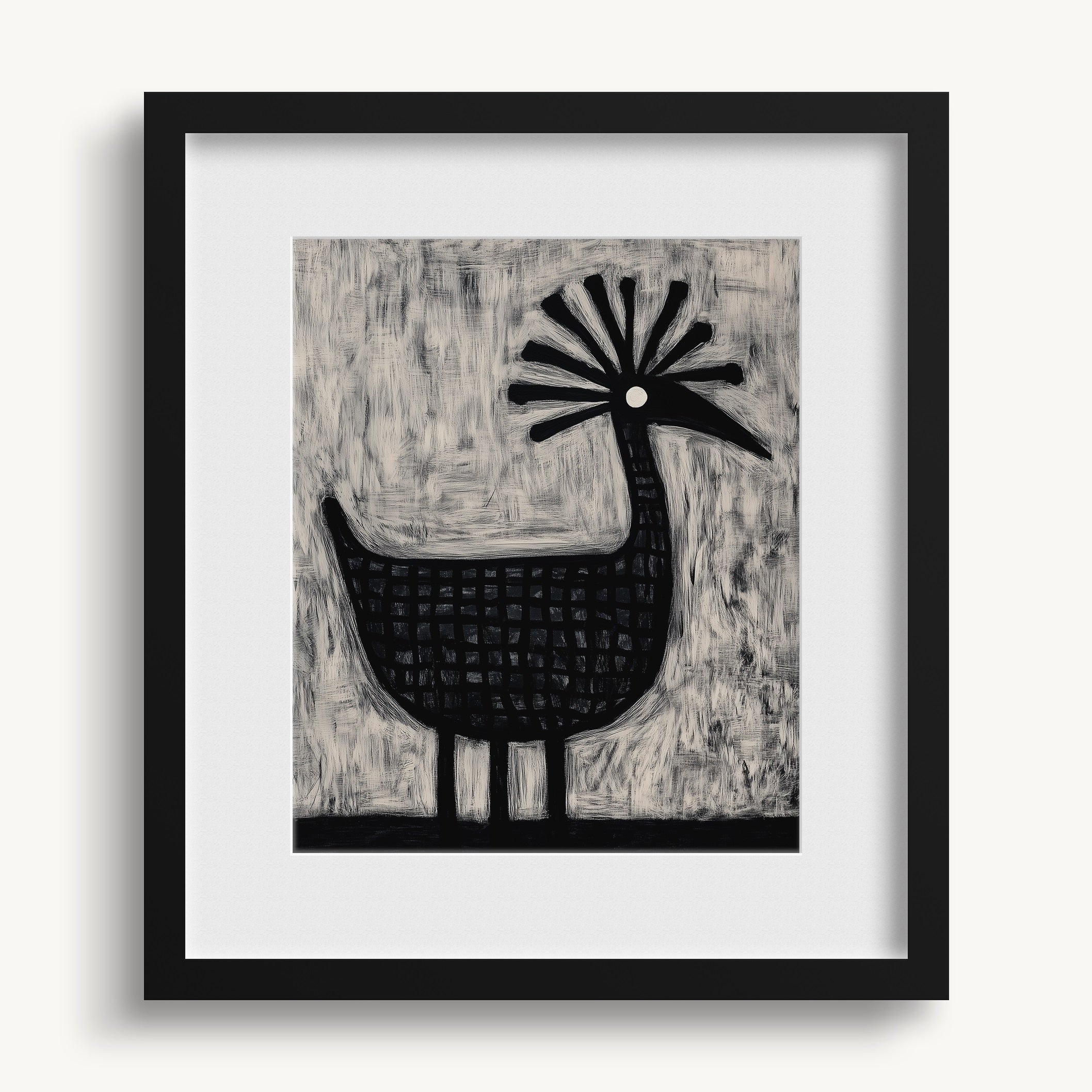 Stylized Bird WALL ART