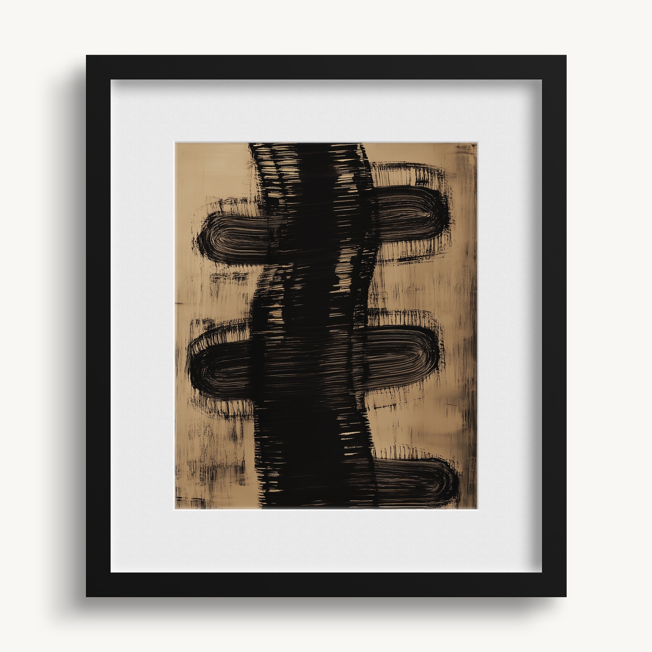 Vertical Brushstrokes WALL ART