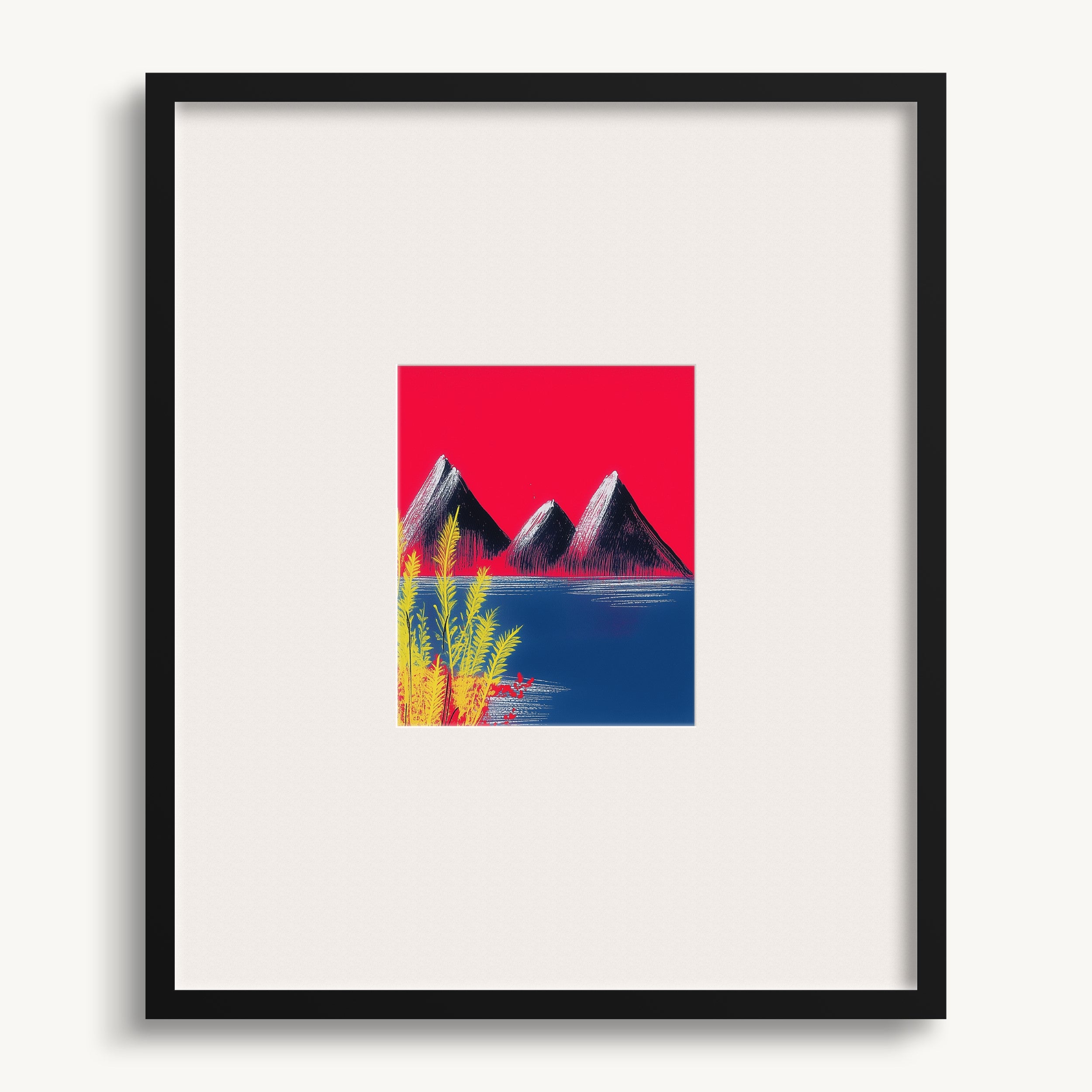 Mountains and Vegetation WALL ART