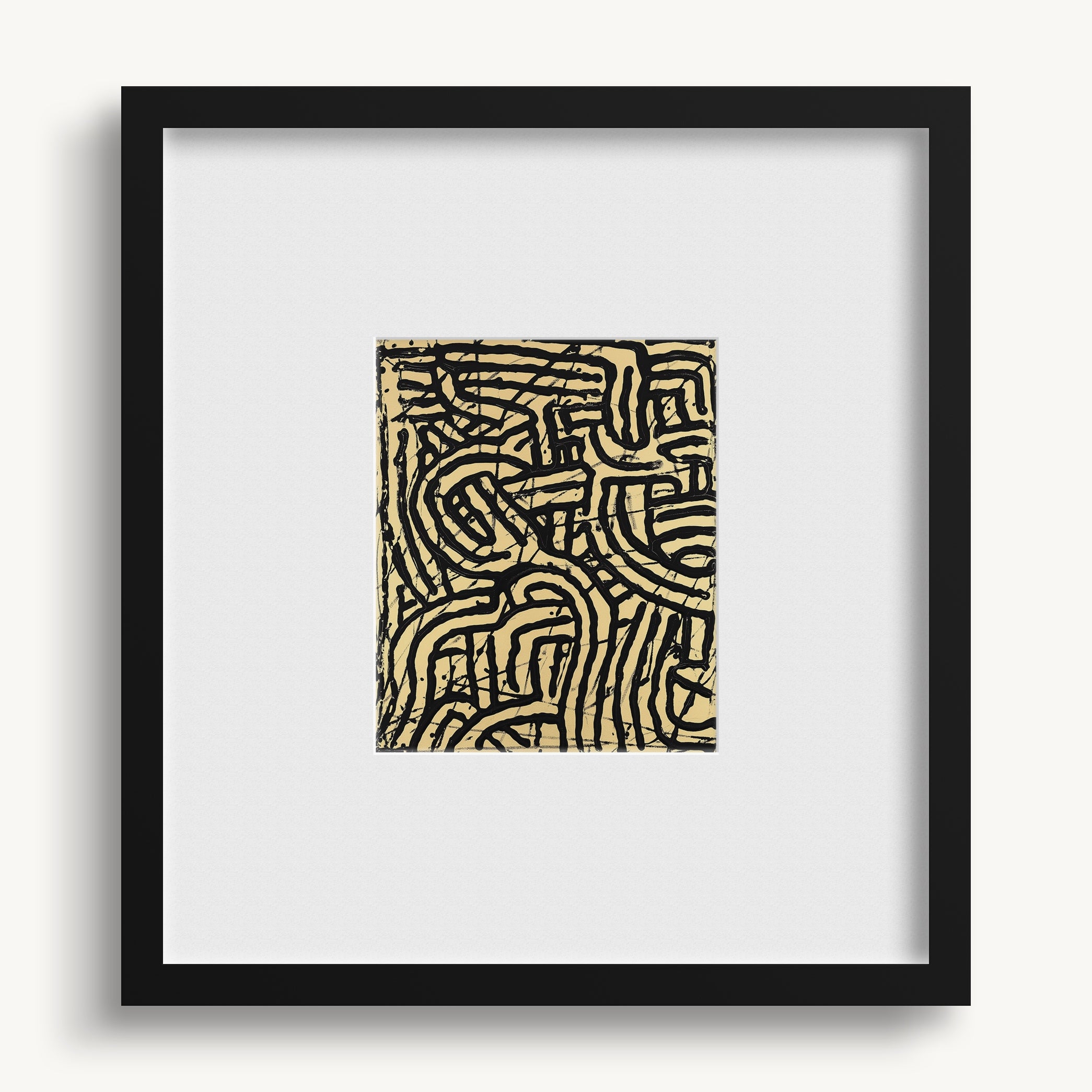 "THICK LINES" WALL ART