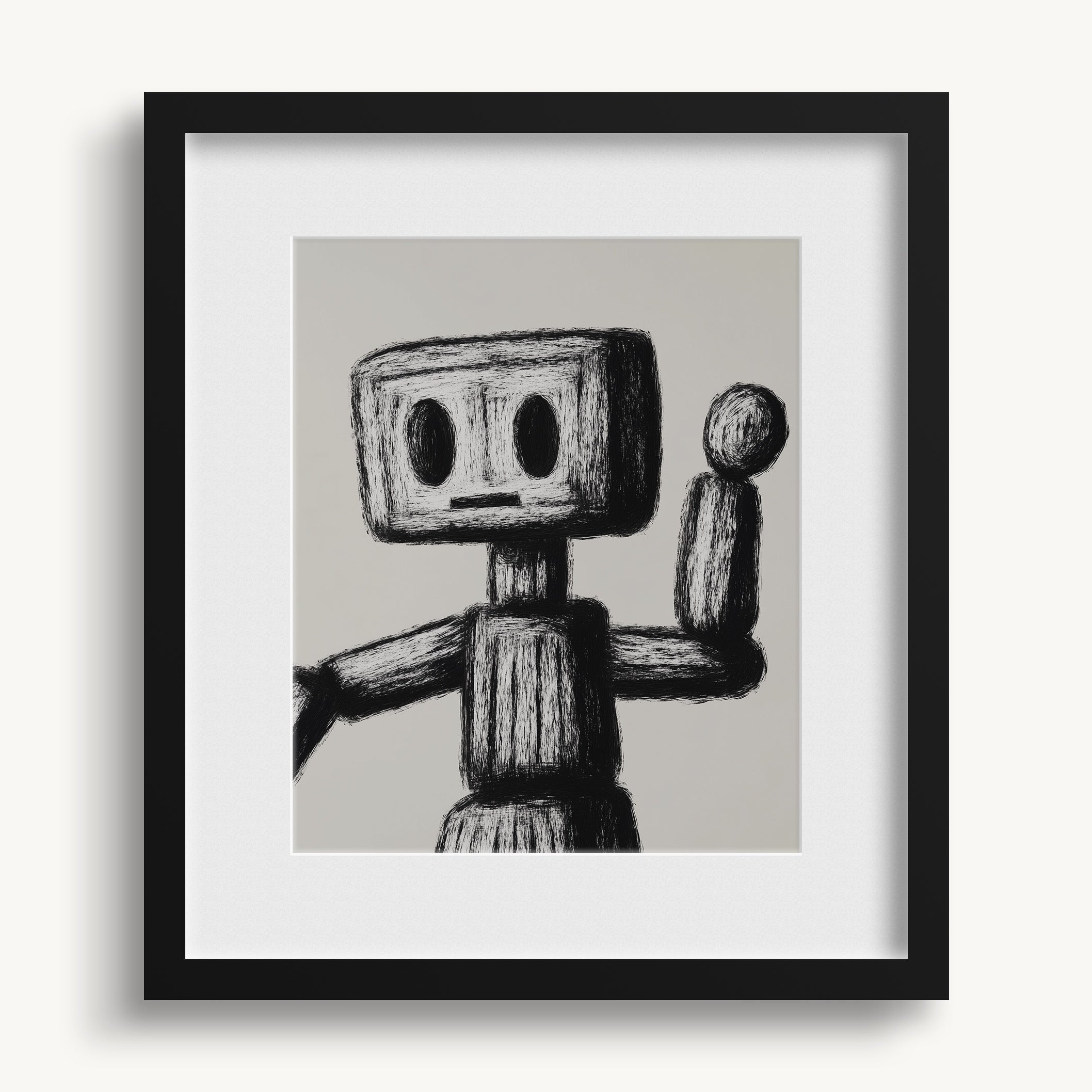 Friendly Robot WALL ART