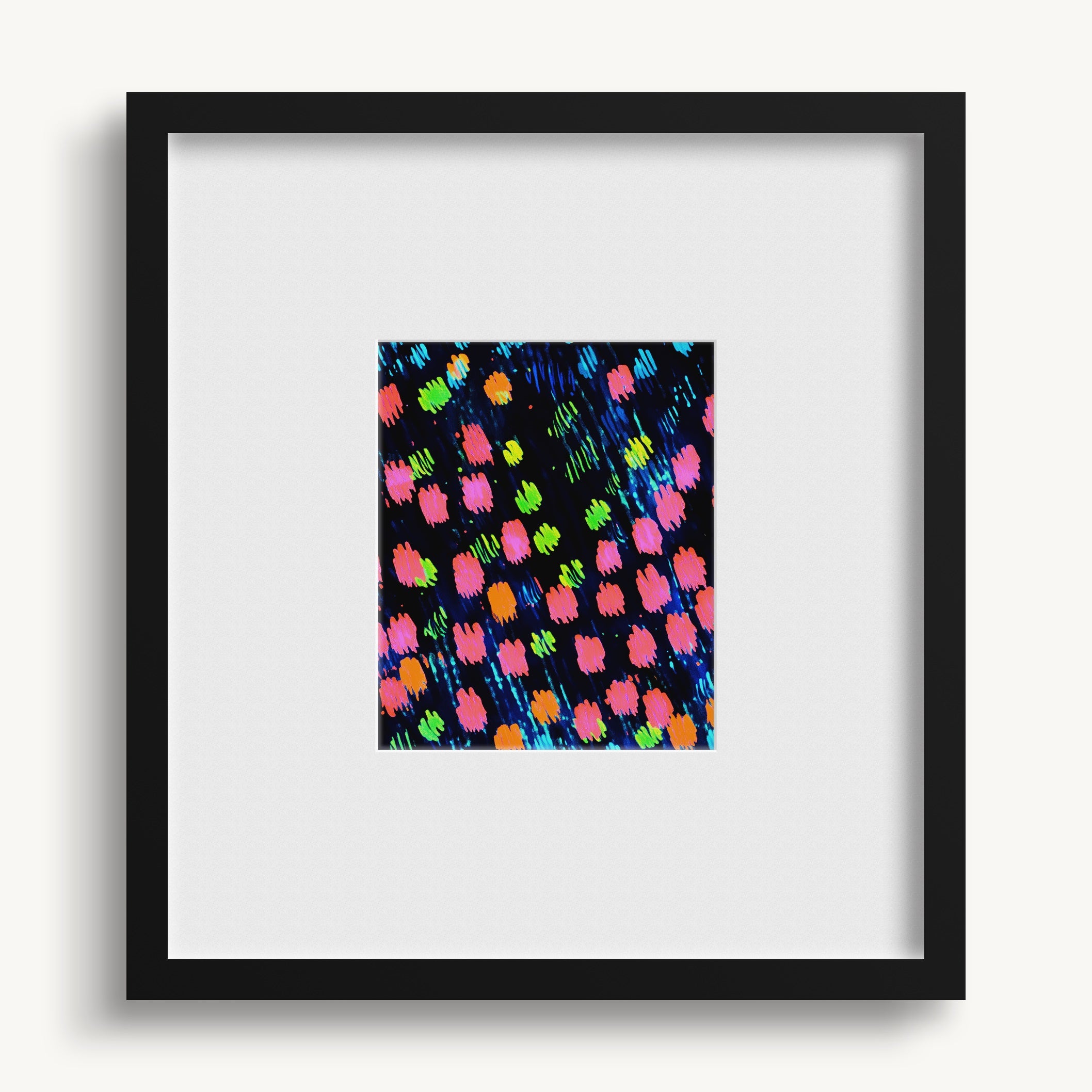 "DOTS IN COLOR" WALL ART