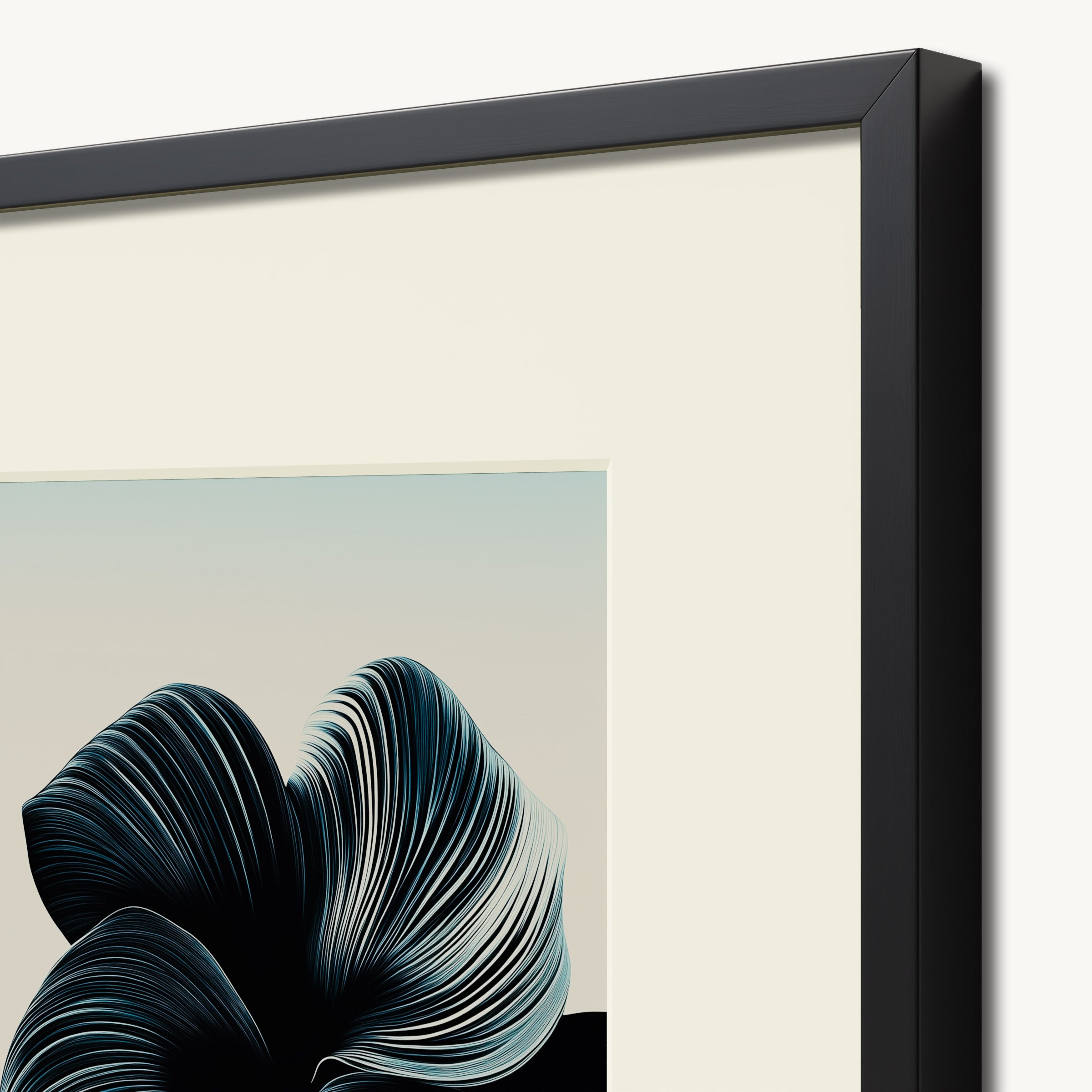 Abstract Flower Shape WALL ART