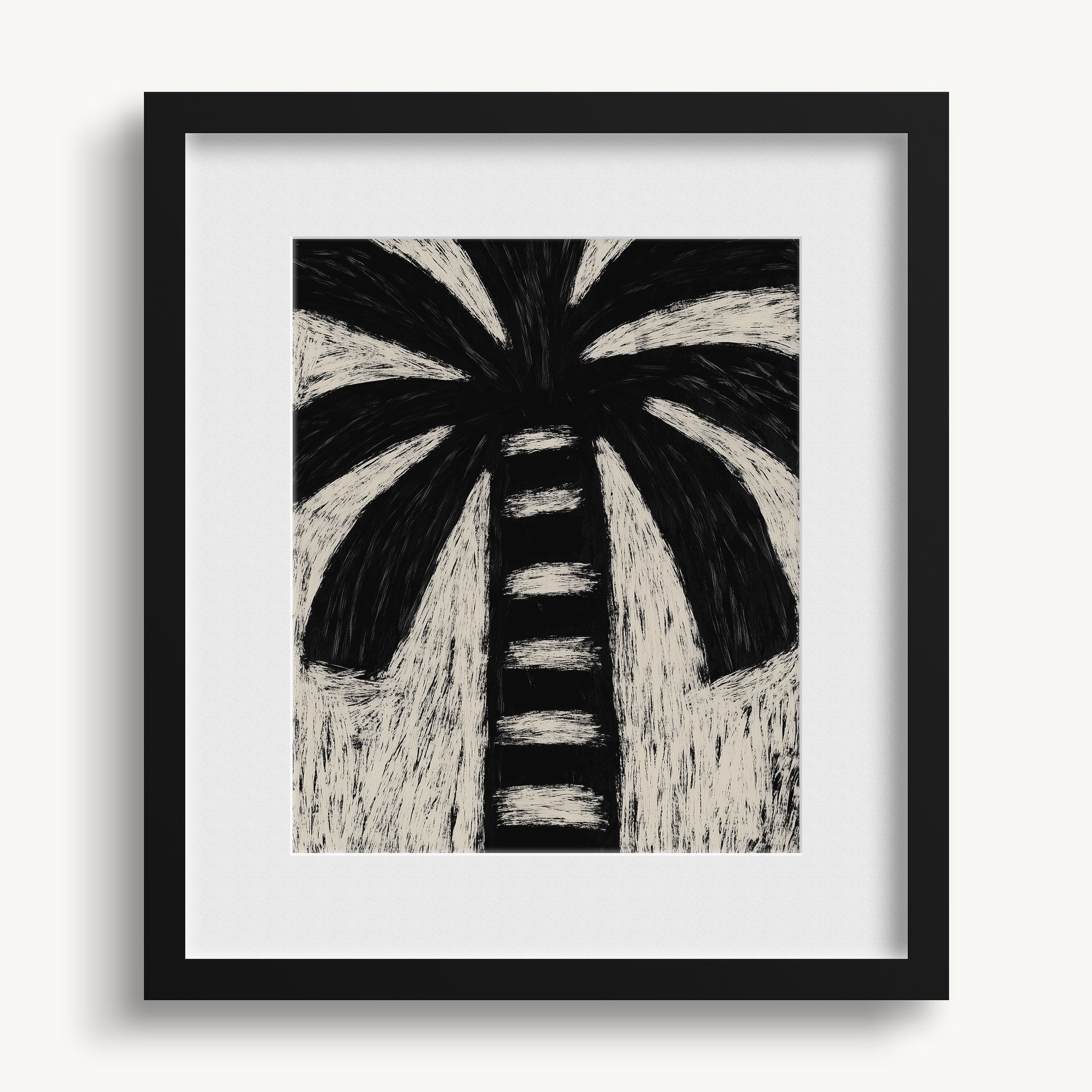 Stylized Palm Tree WALL ART