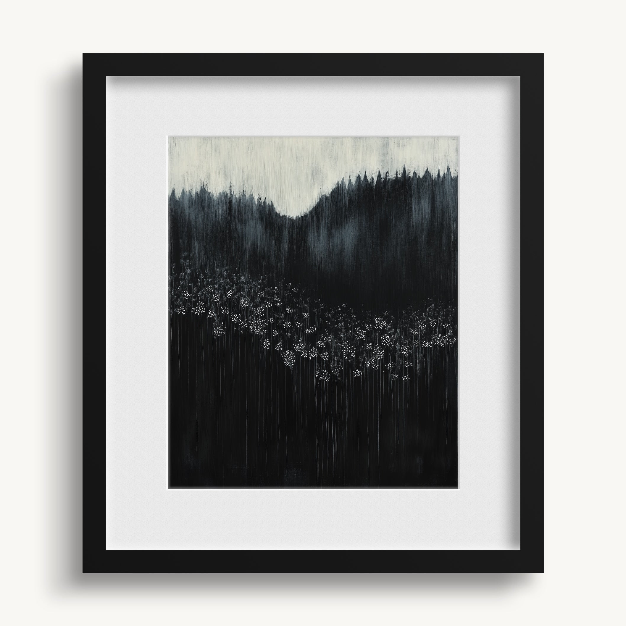 Dense Forest with Flowers WALL ART