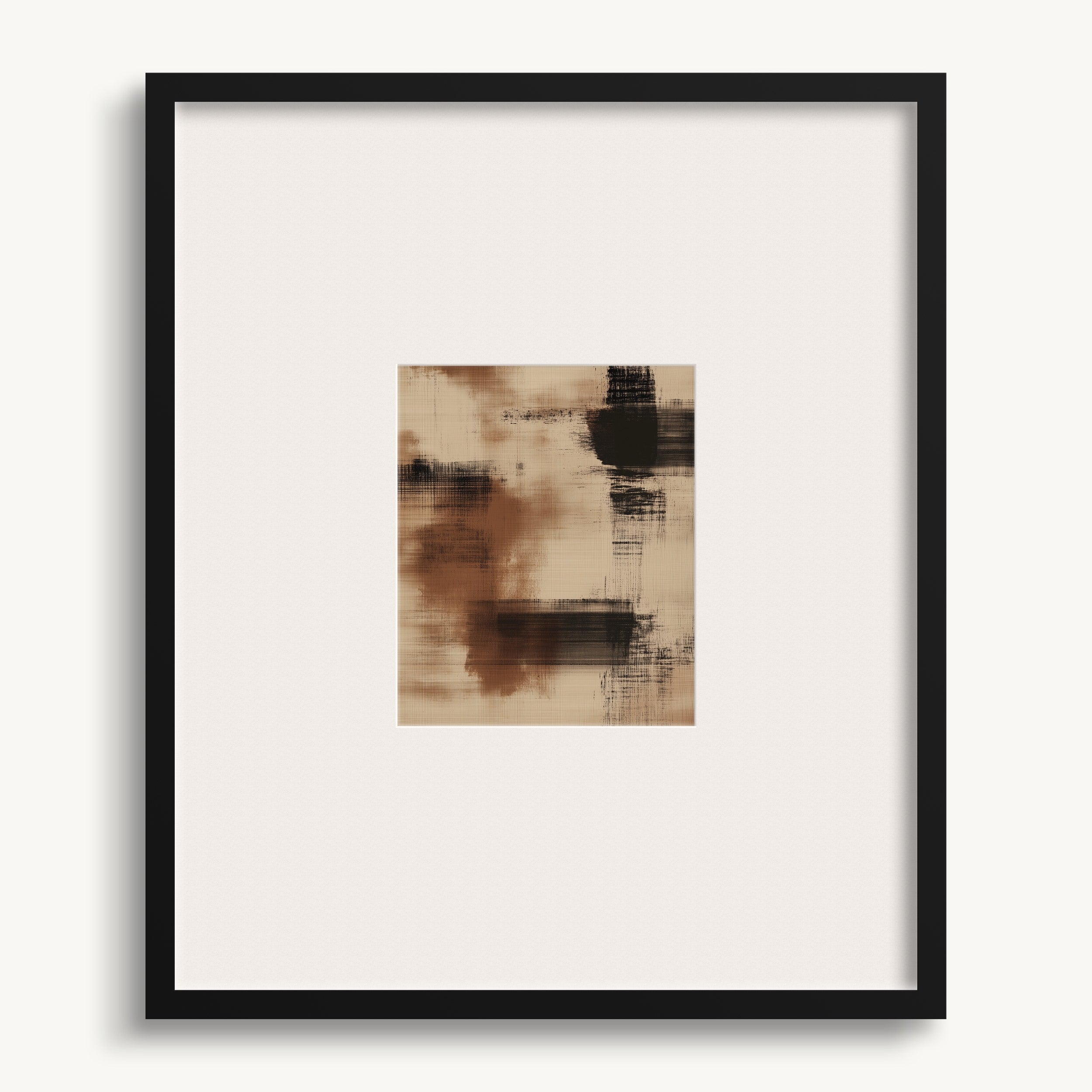 Abstract Brush Strokes WALL ART