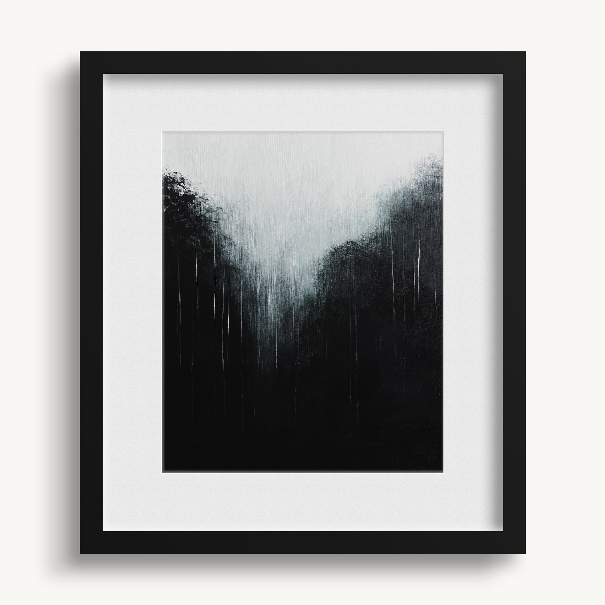 Abstract Forest Streaks WALL ART