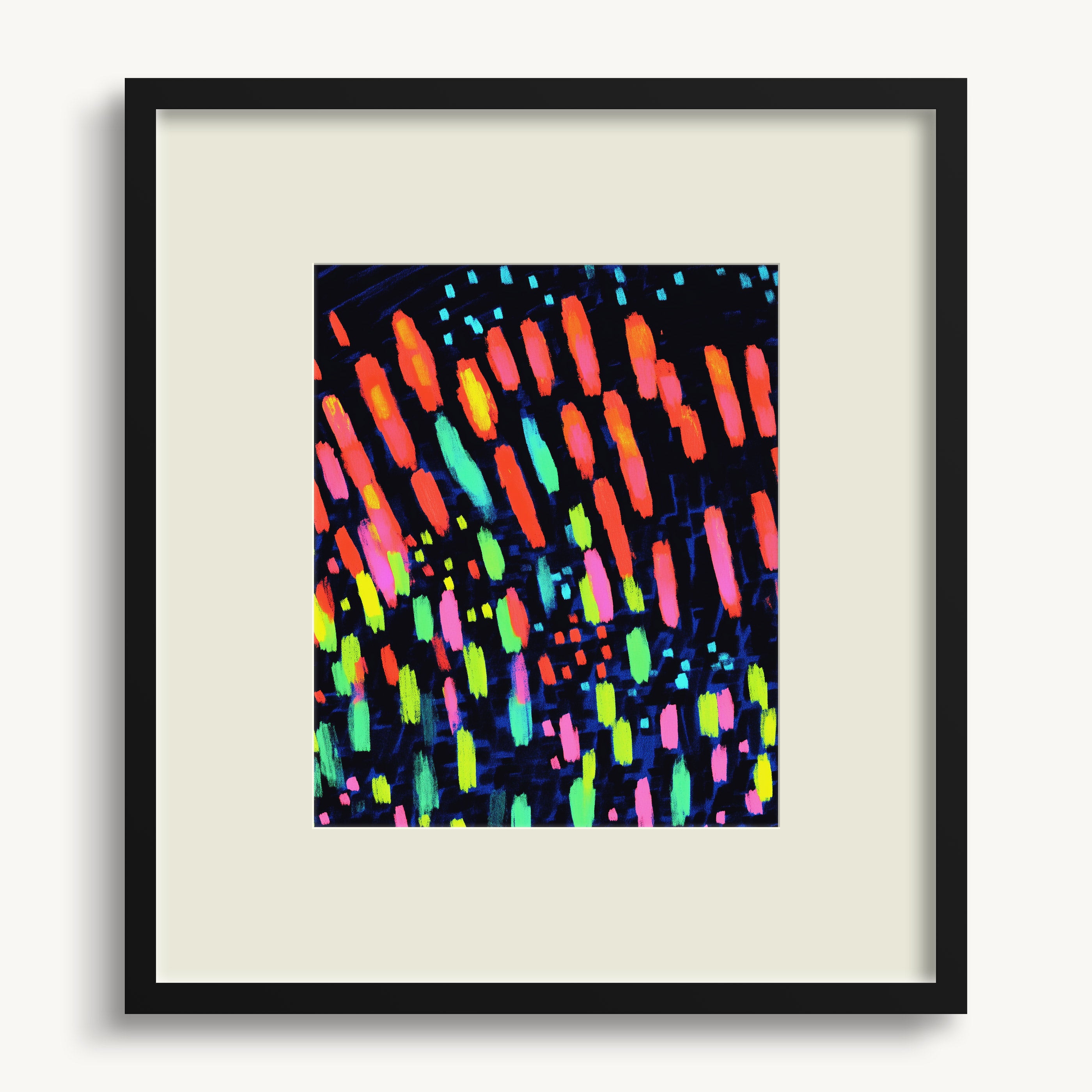 Colorful Abstract Mosaic WALL ART