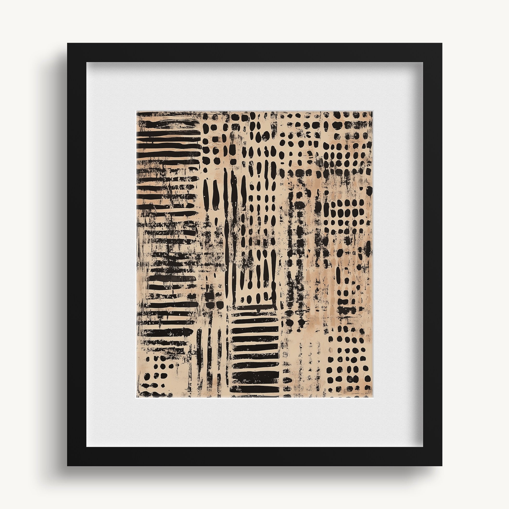 Textured Grid WALL ART