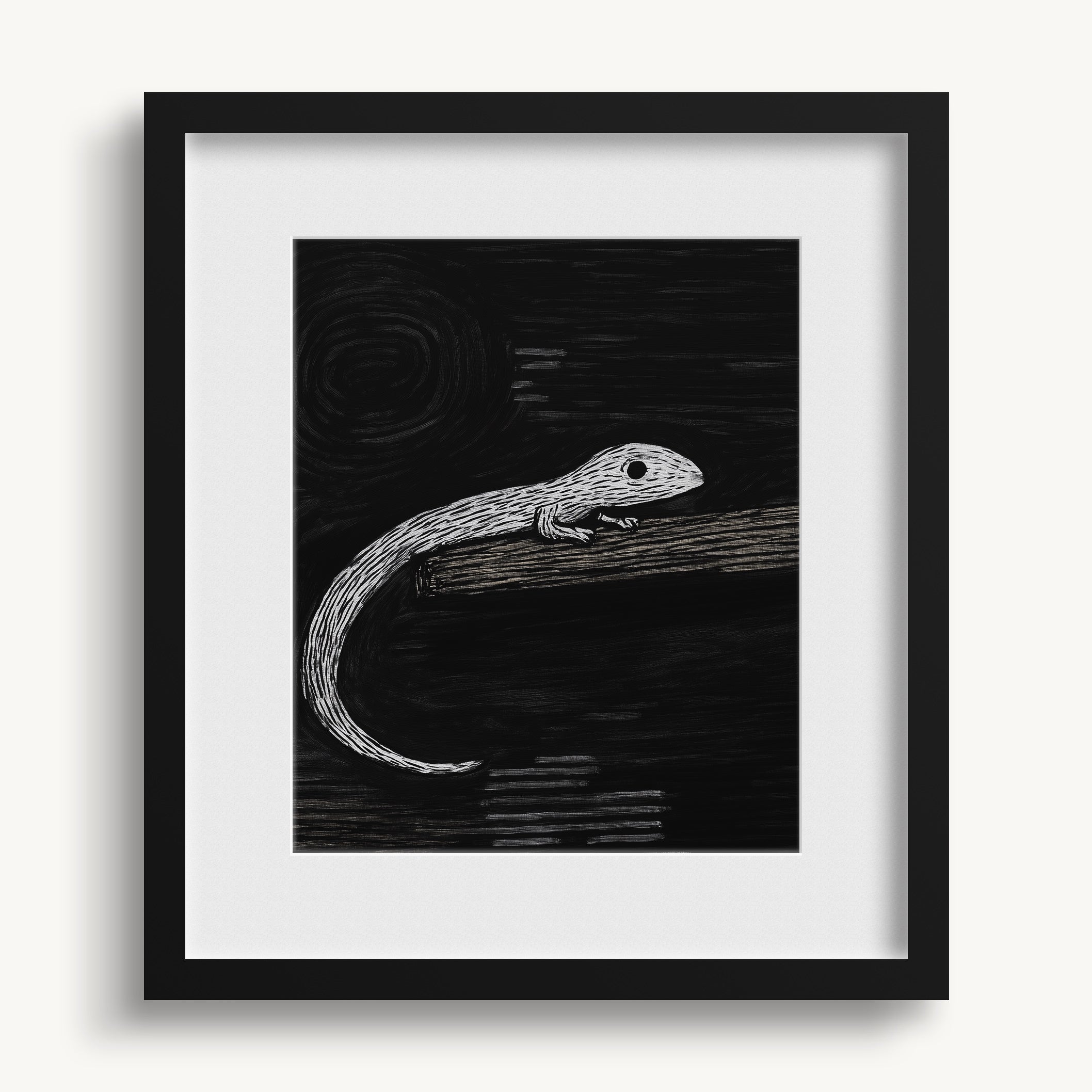 Lizard Creature WALL ART