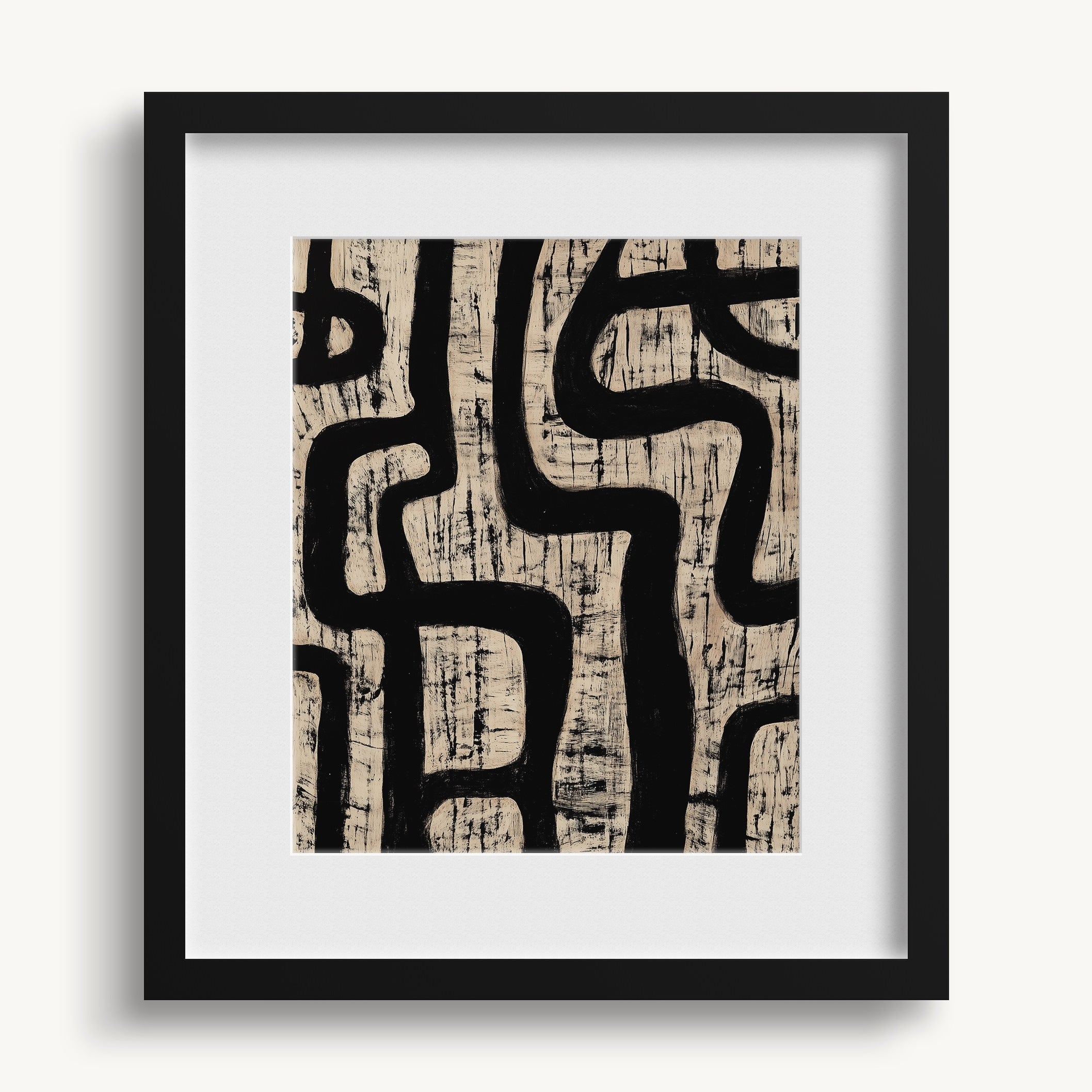 Maze of Lines WALL ART