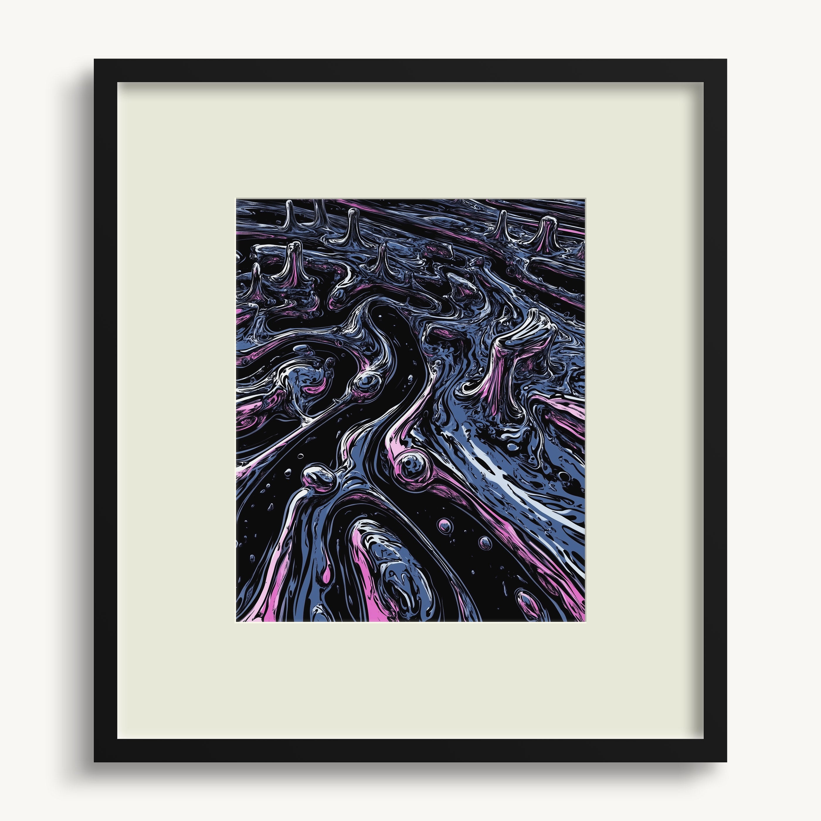 Abstract Cosmic Flow WALL ART