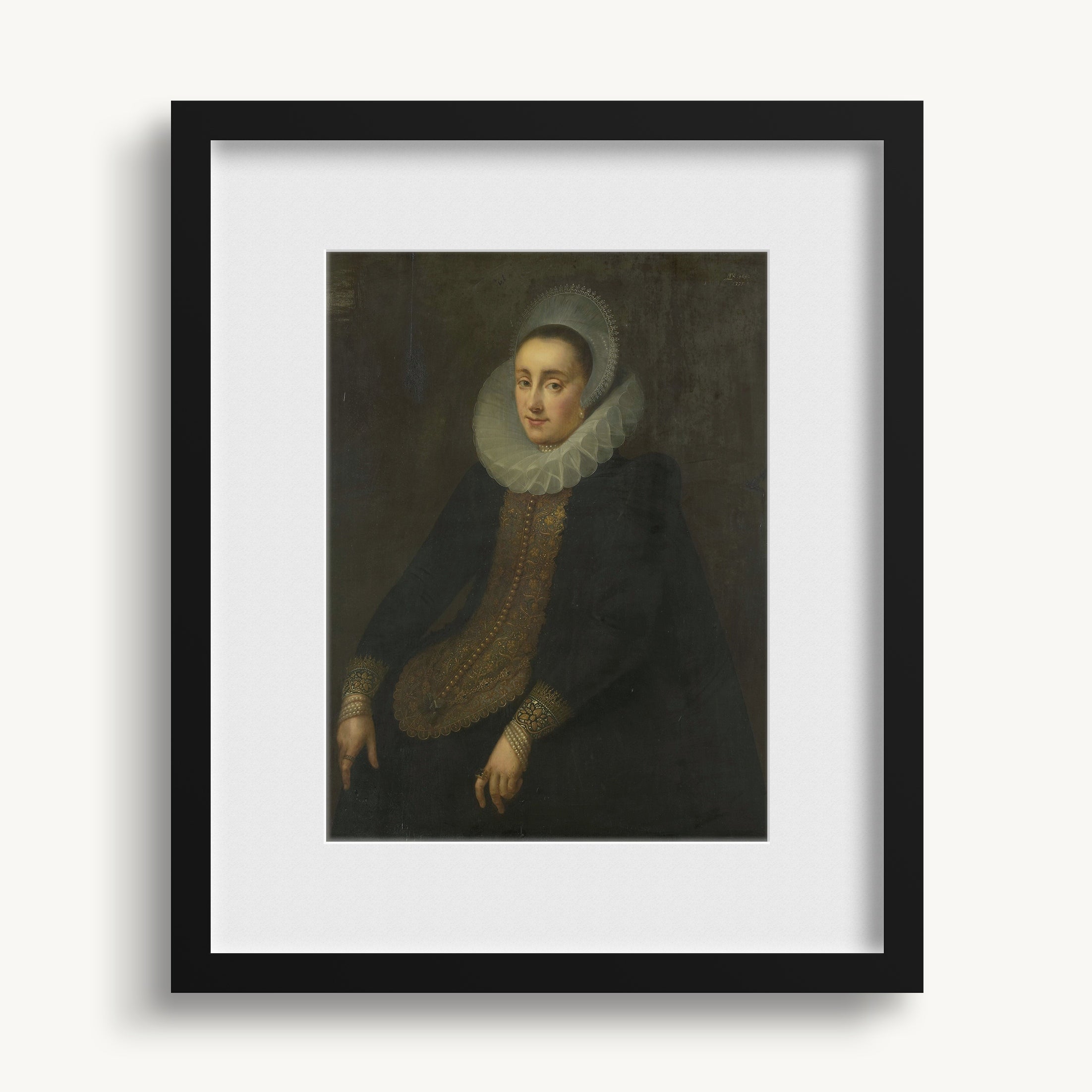 "Lucretia del Prado, Wife of Jeremias Boudinois" WALL ART