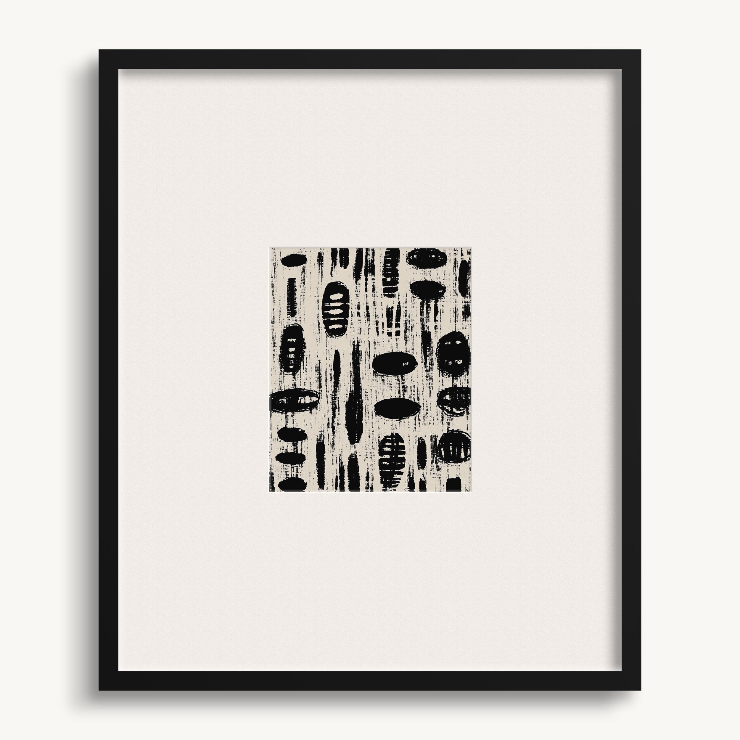 Vertical Ovals & Elongated Shapes WALL ART