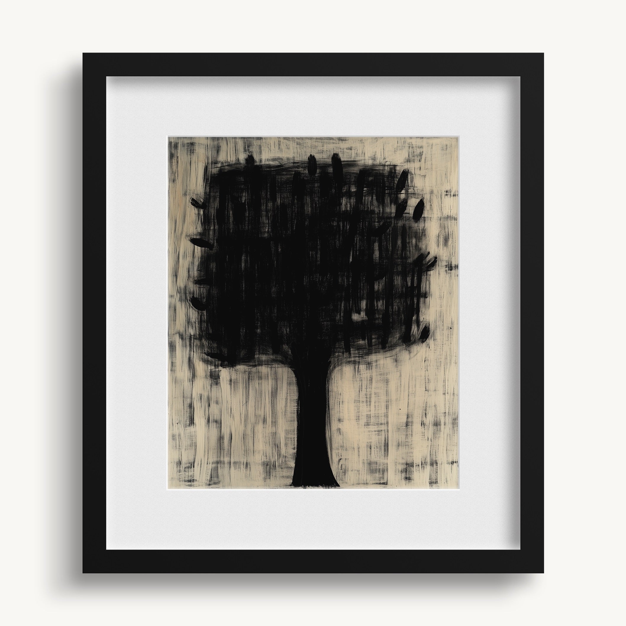 Dense Tree Illustration WALL ART