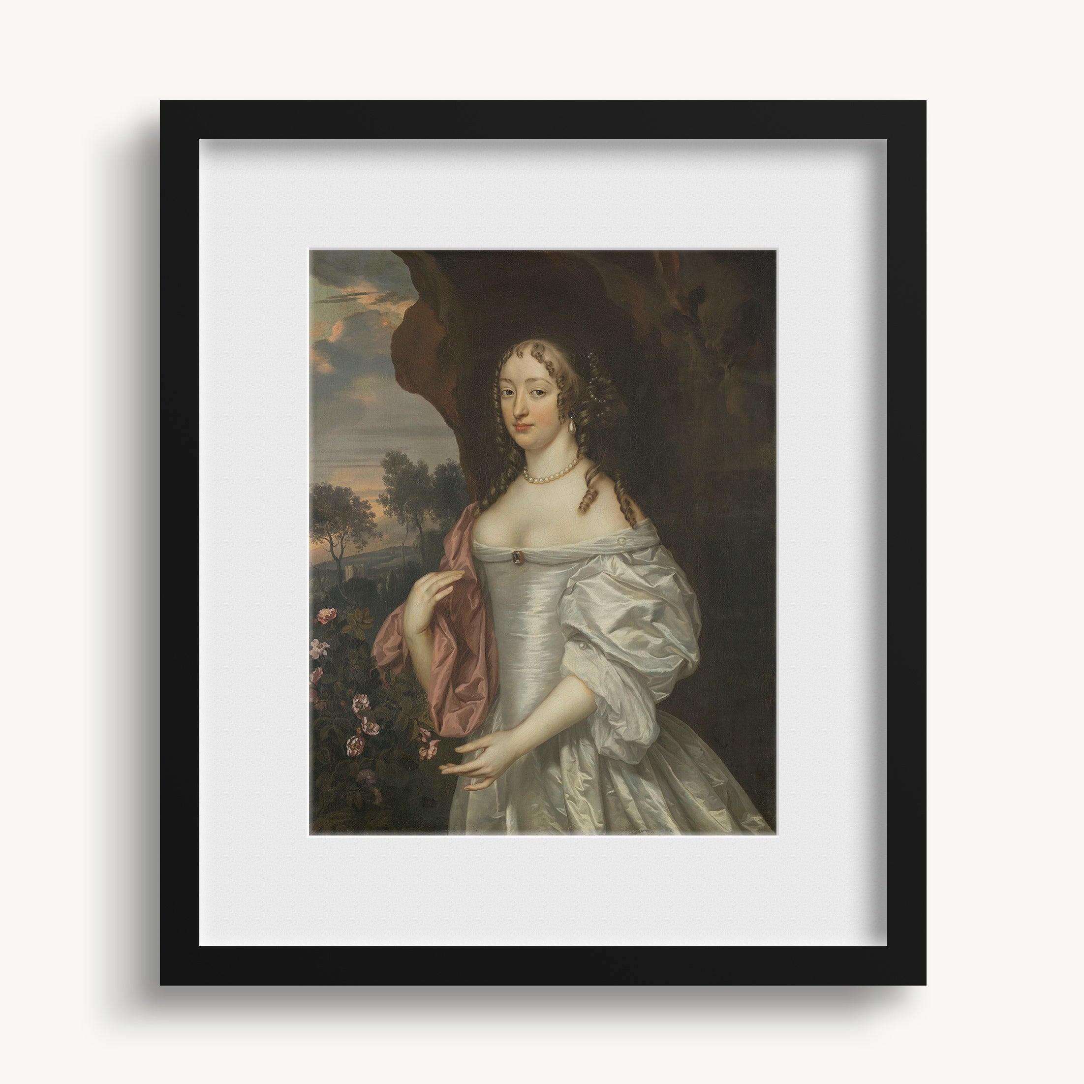 "Portrait of Jacoba van Orliens (1660)" WALL ART