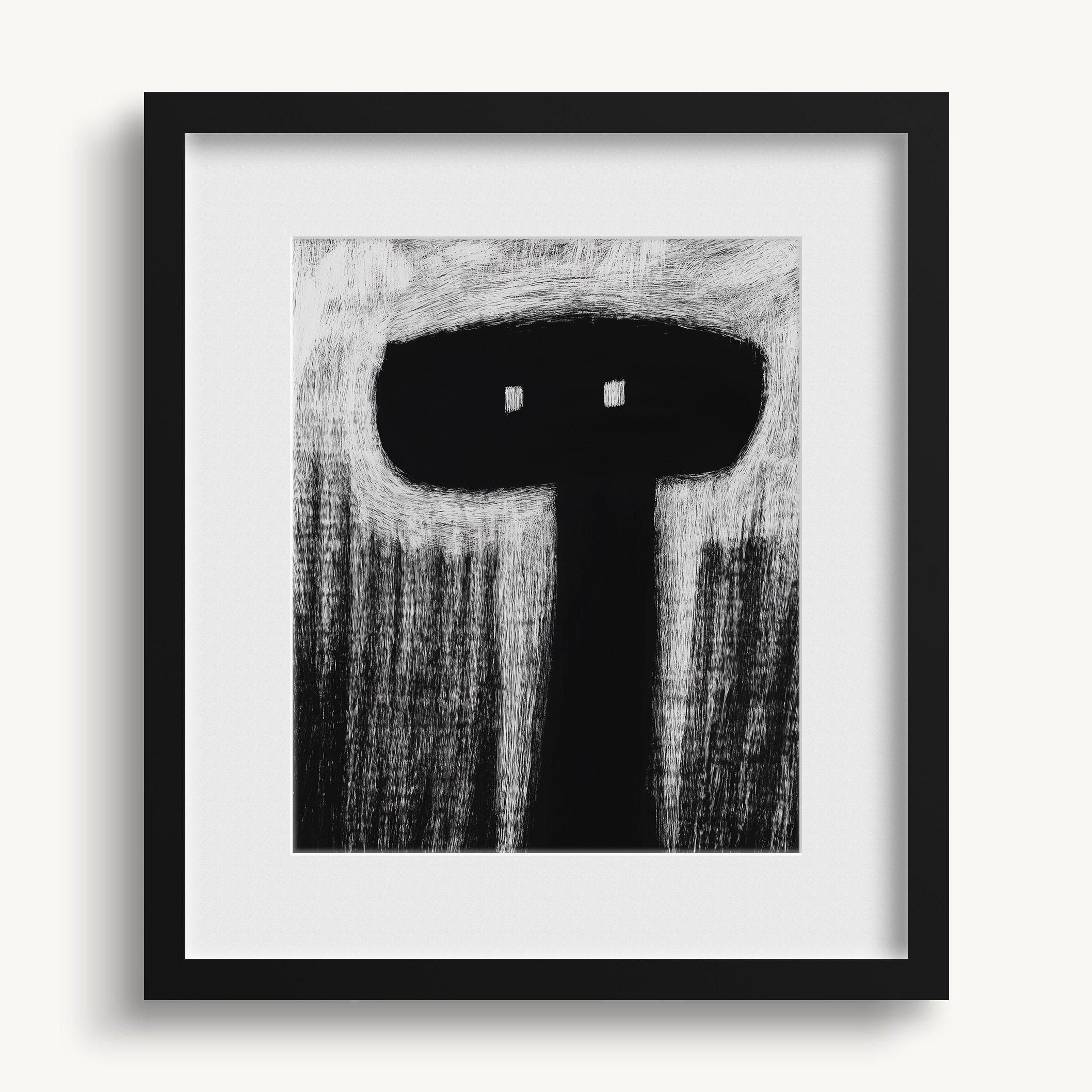 Totem-Like Figure WALL ART