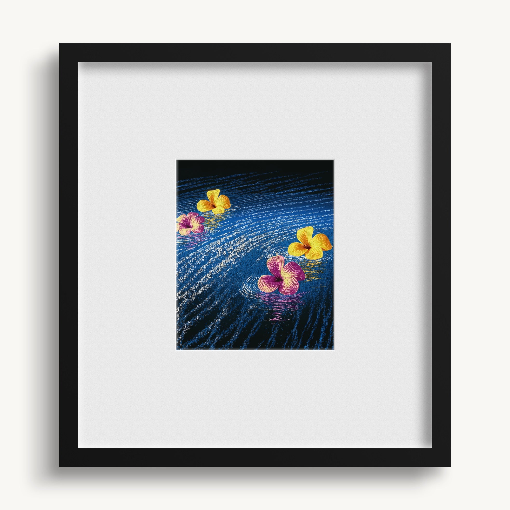 "RADIANT FLOWERS" WALL ART