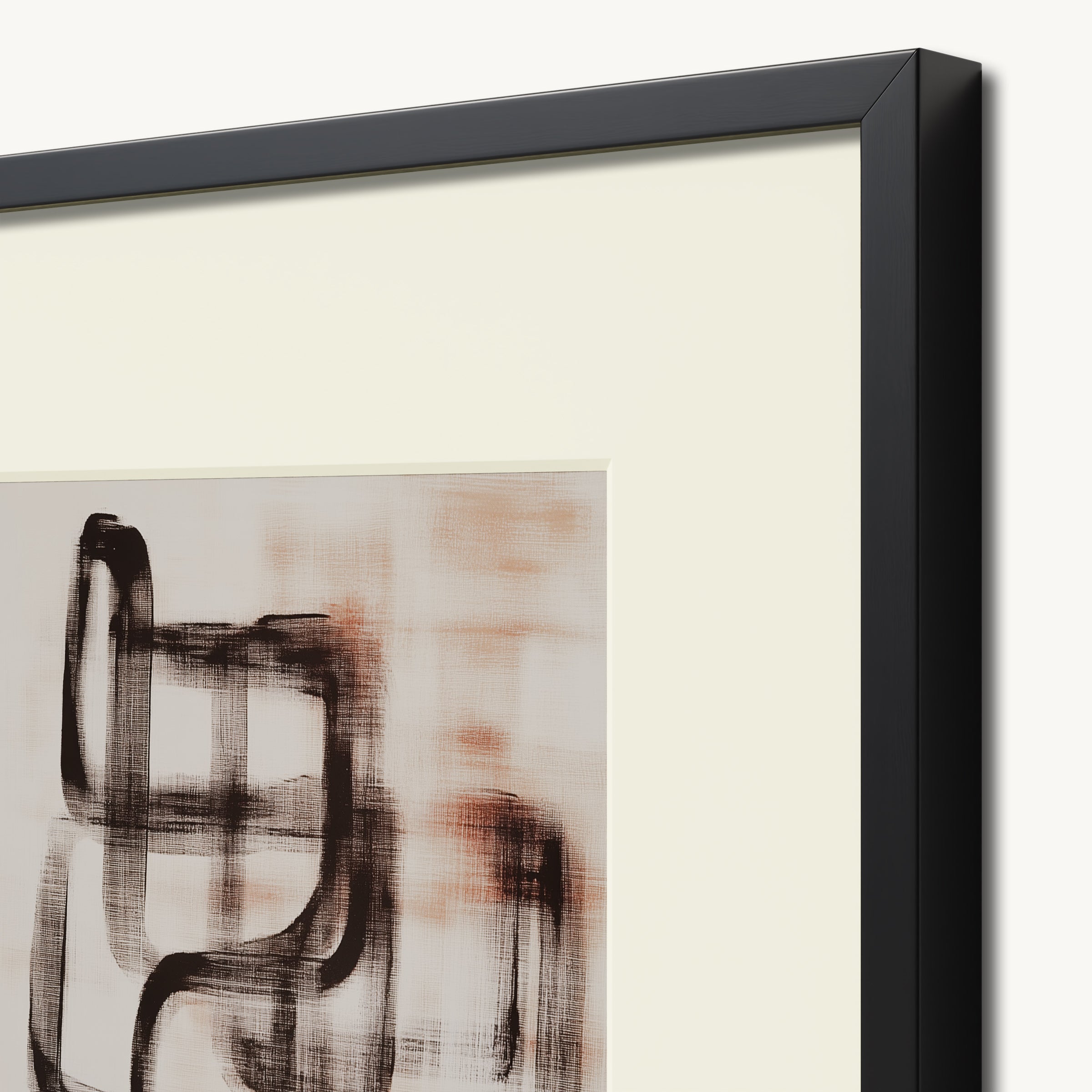 Blurred Overlapping Shapes WALL ART