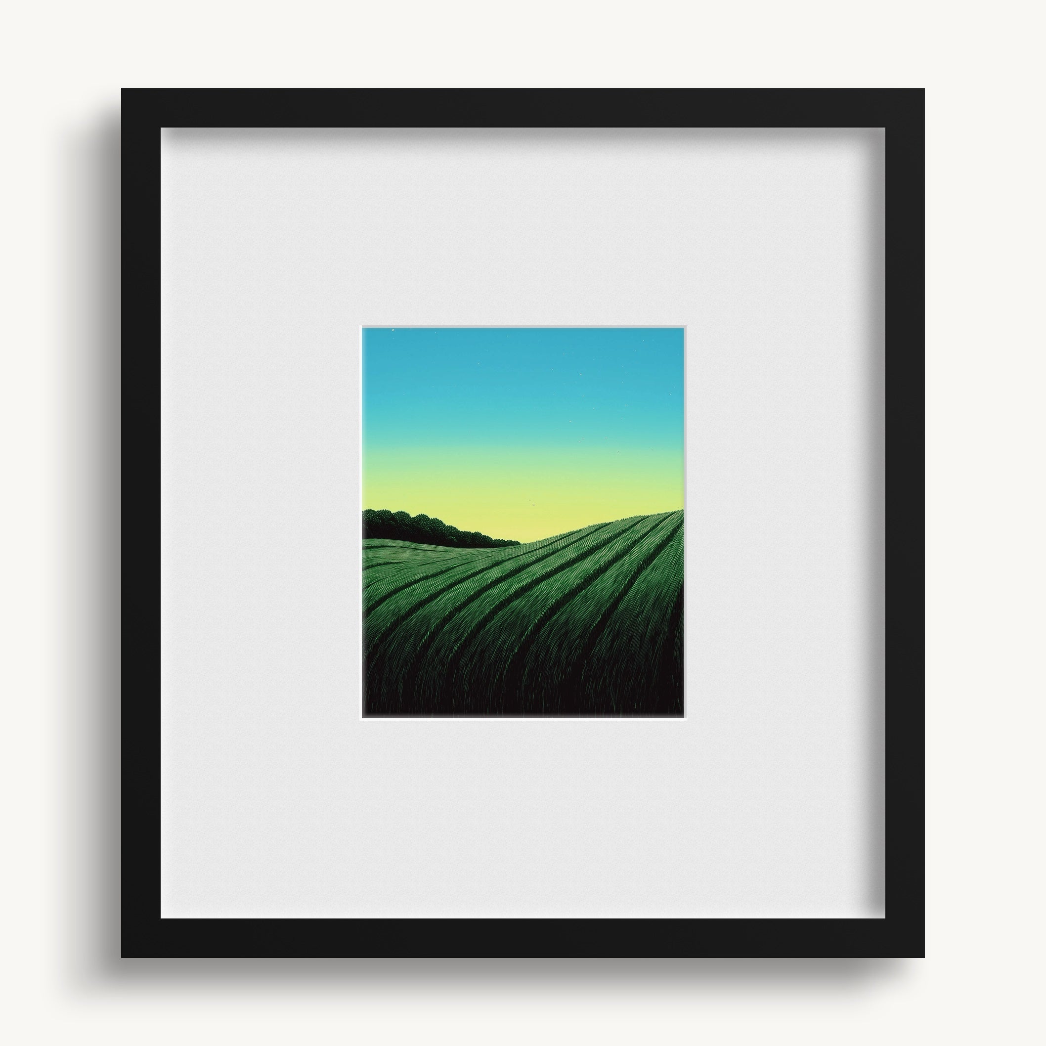 "FIELD LINES" WALL ART