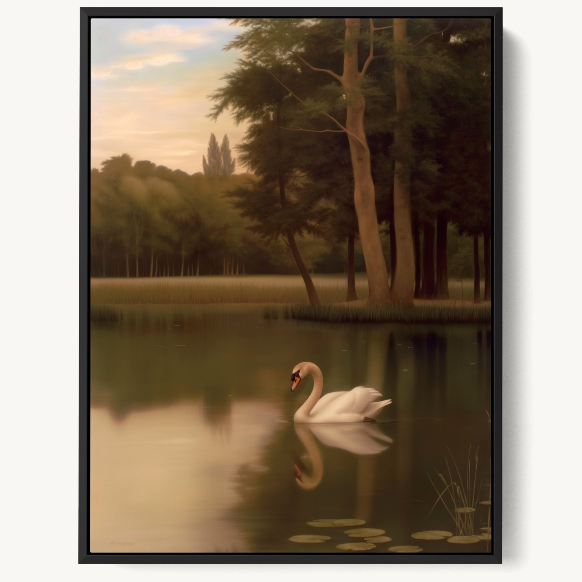 "SWAN" WALL ART 3x4