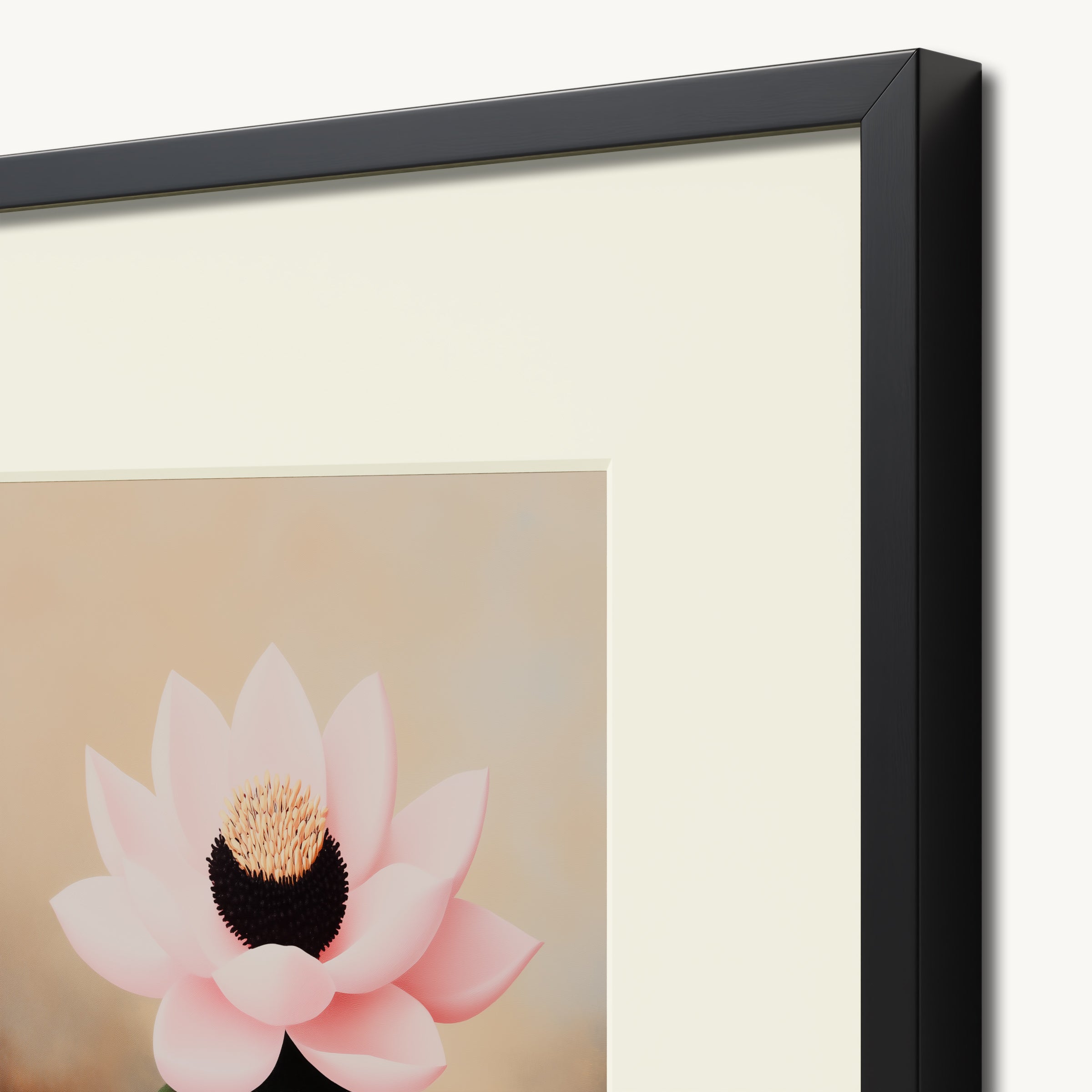 Pink Lotus Blossom WALL ART