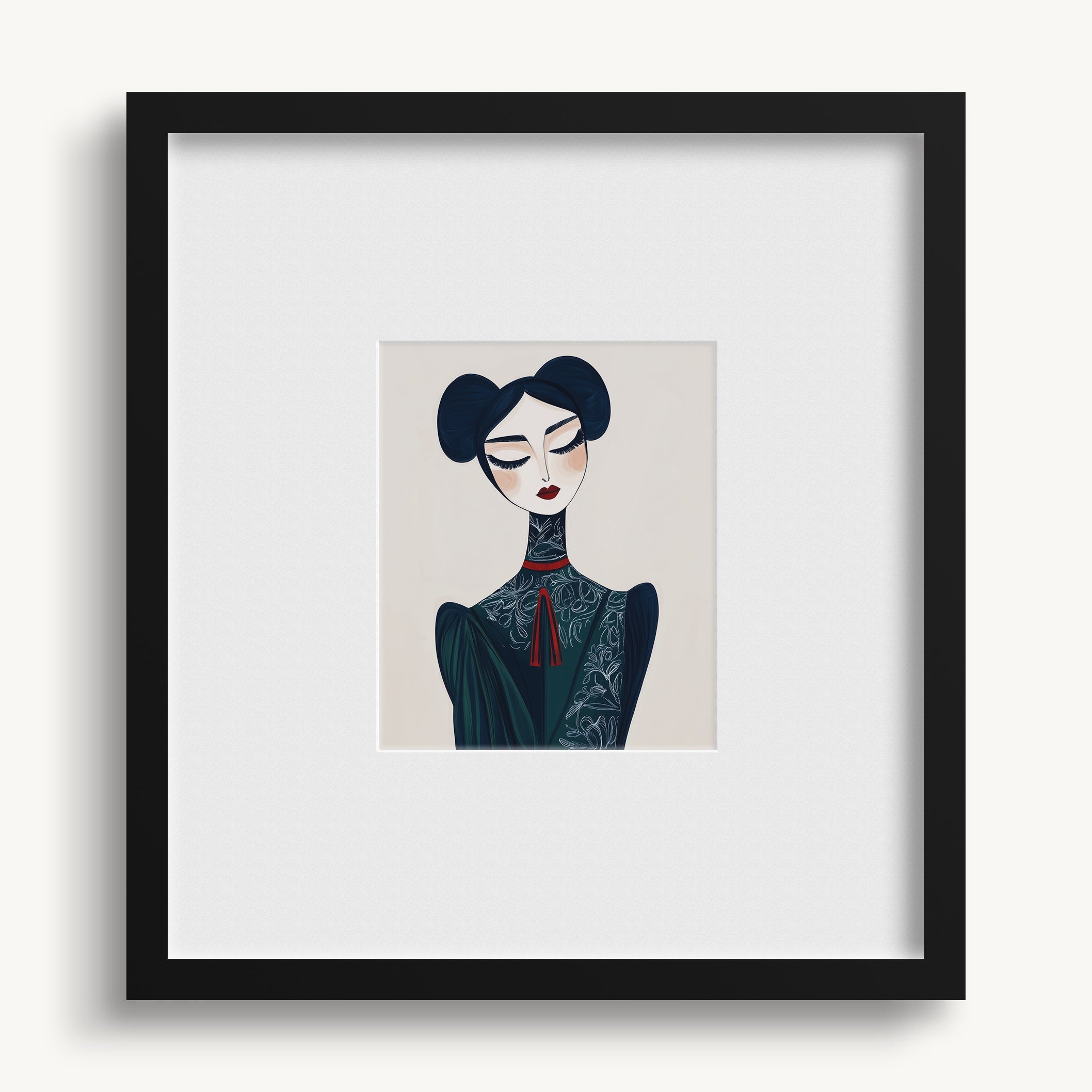 "FLAT & SHE" WALL ART