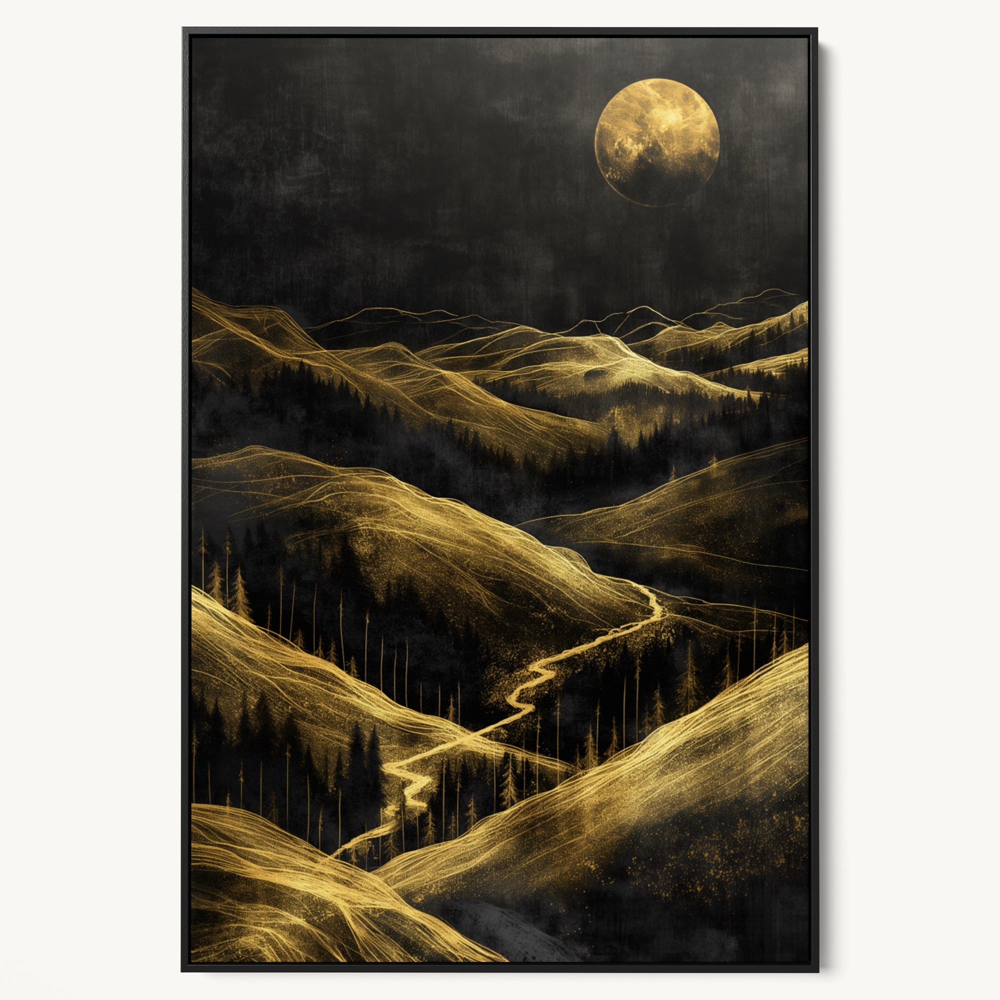 "GOLDEN VALLEY" WALL ART 2x3