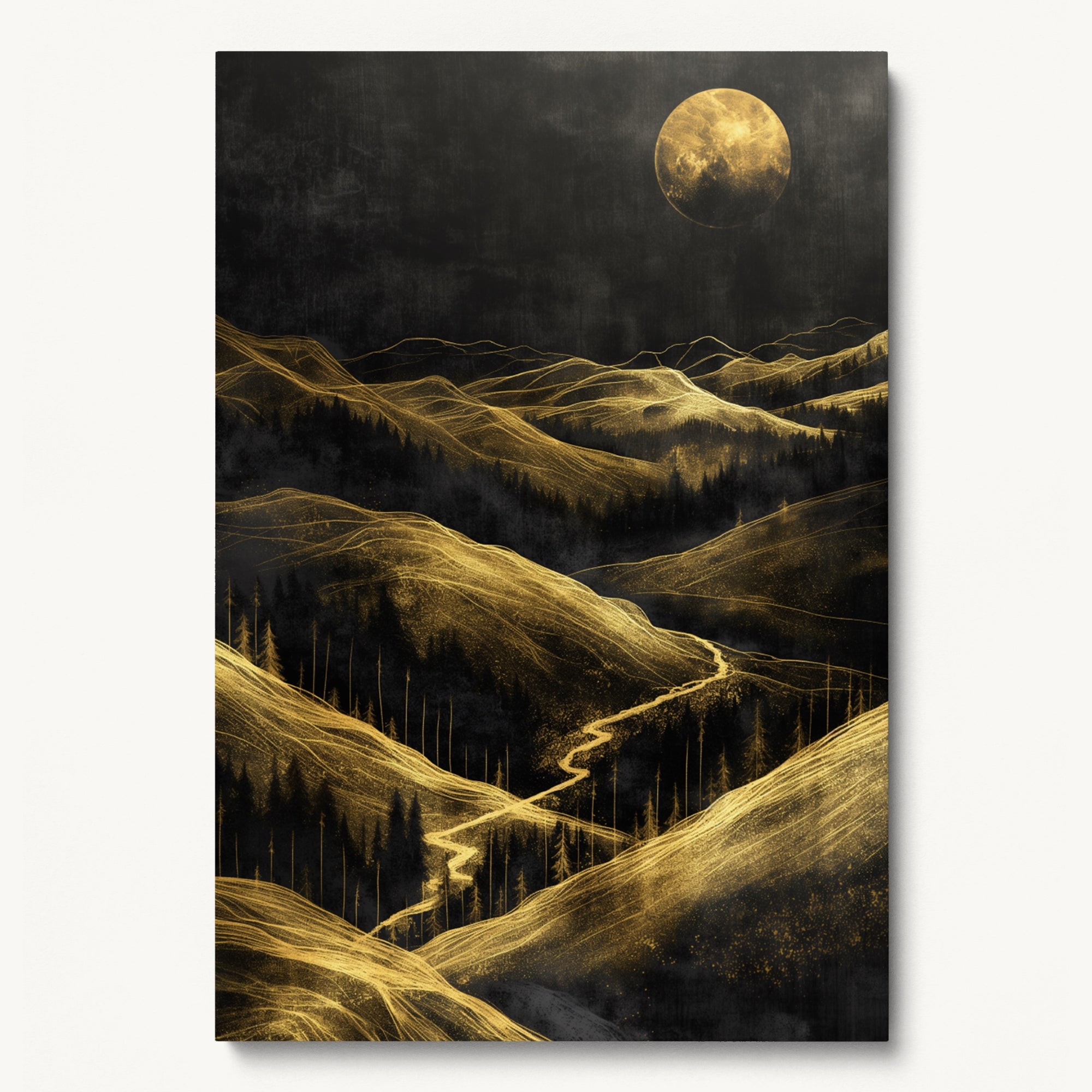 "GOLDEN VALLEY" WALL ART 2x3