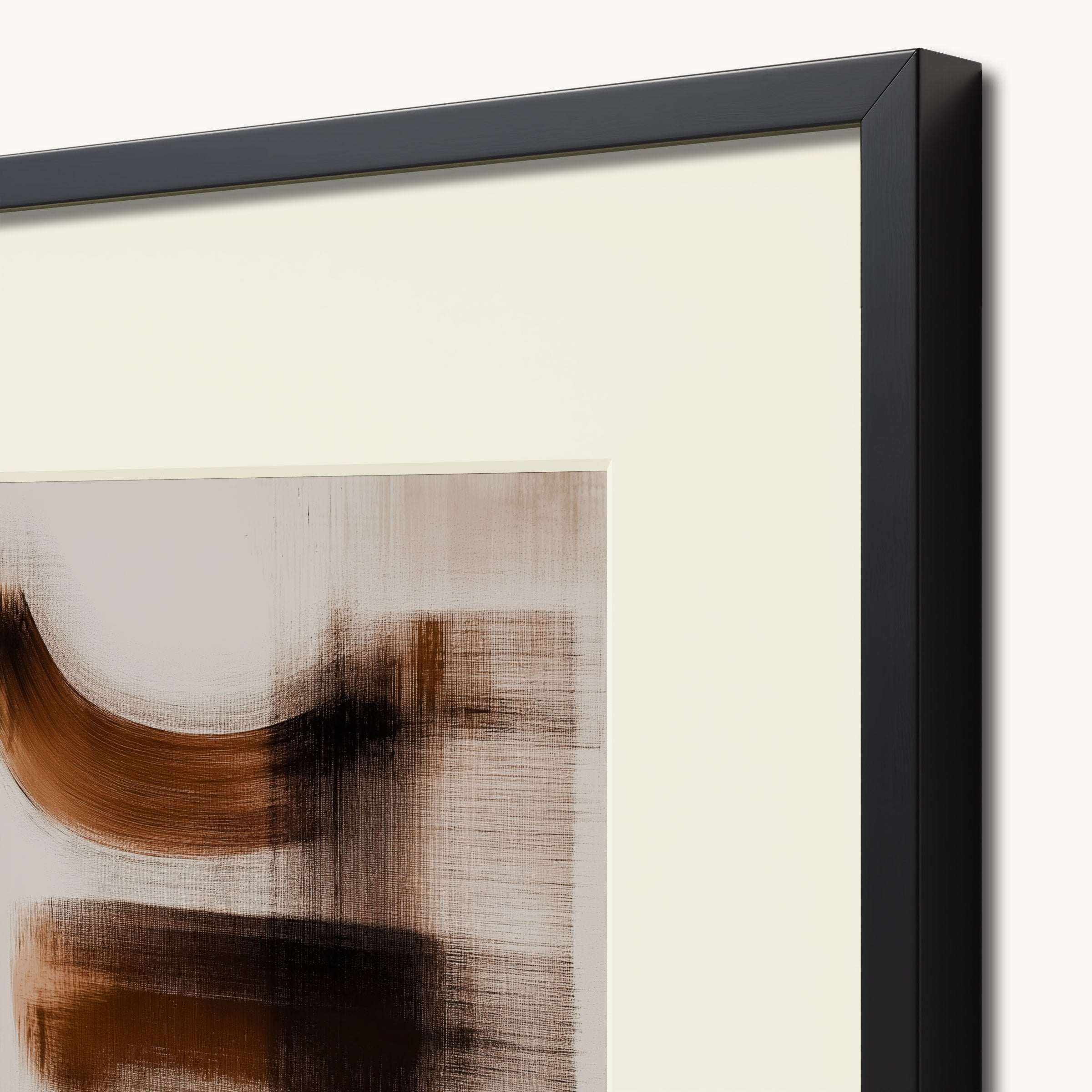 Wavy Brush Strokes WALL ART