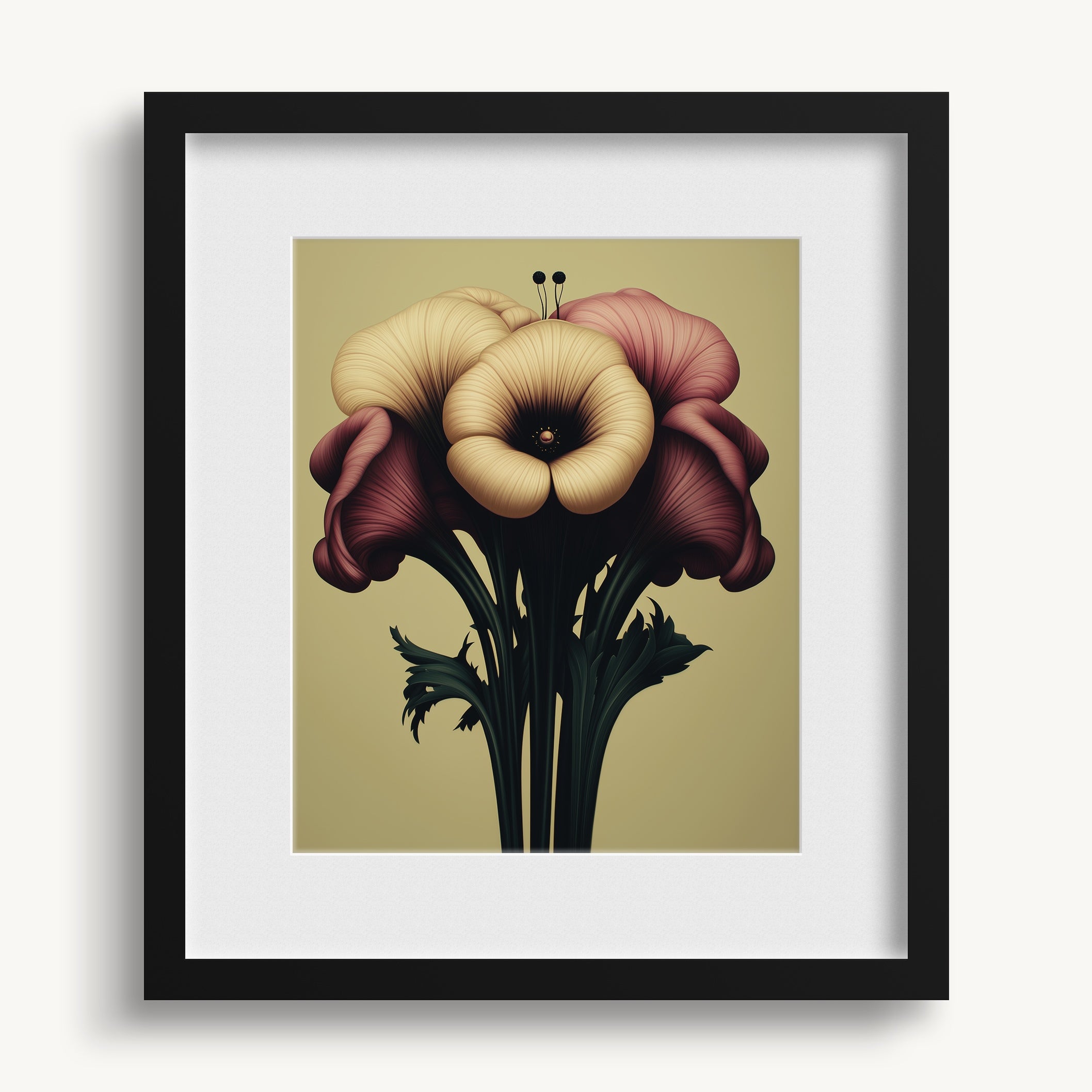 Bouquet of Trumpet Blooms WALL ART