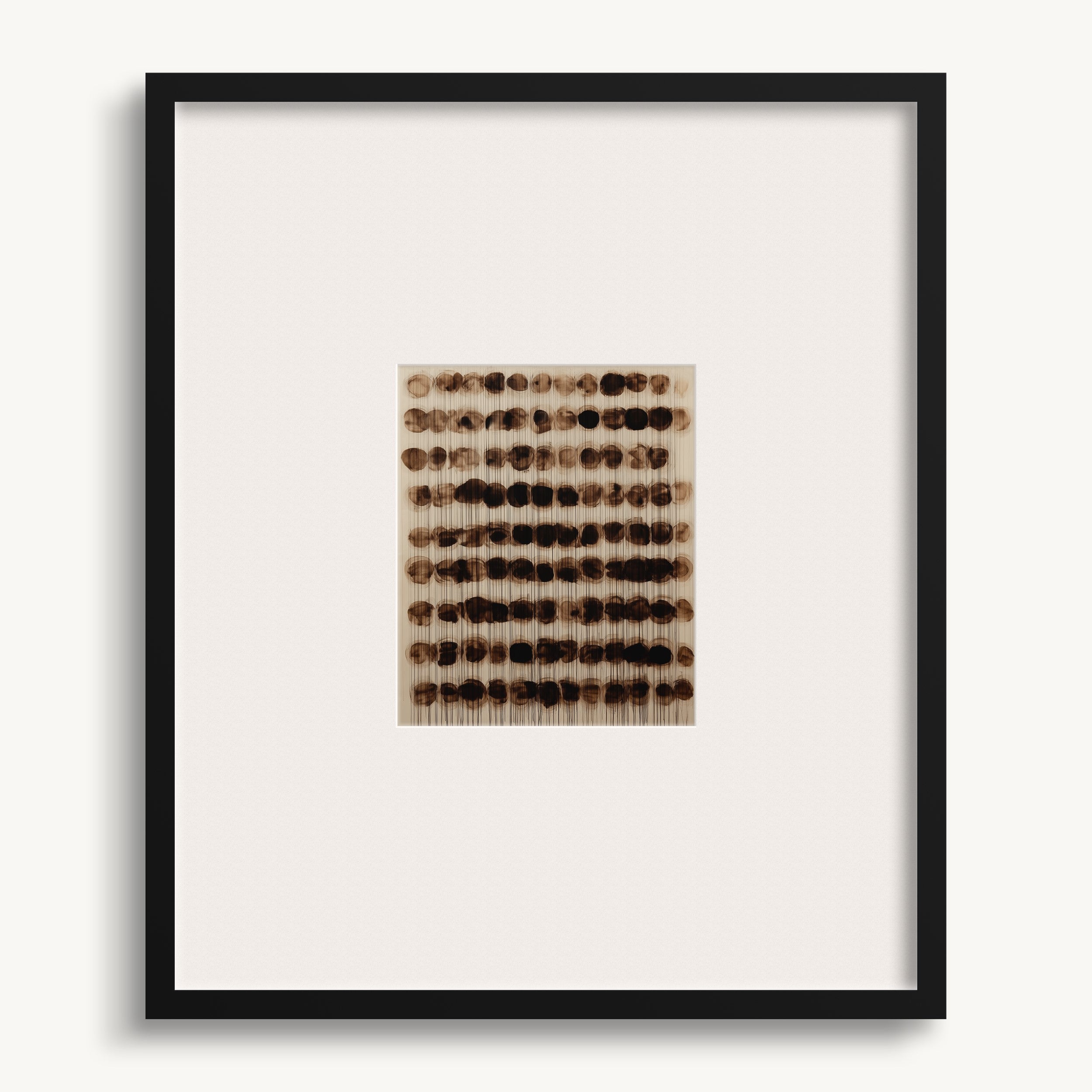 Textured Circular Grid WALL ART