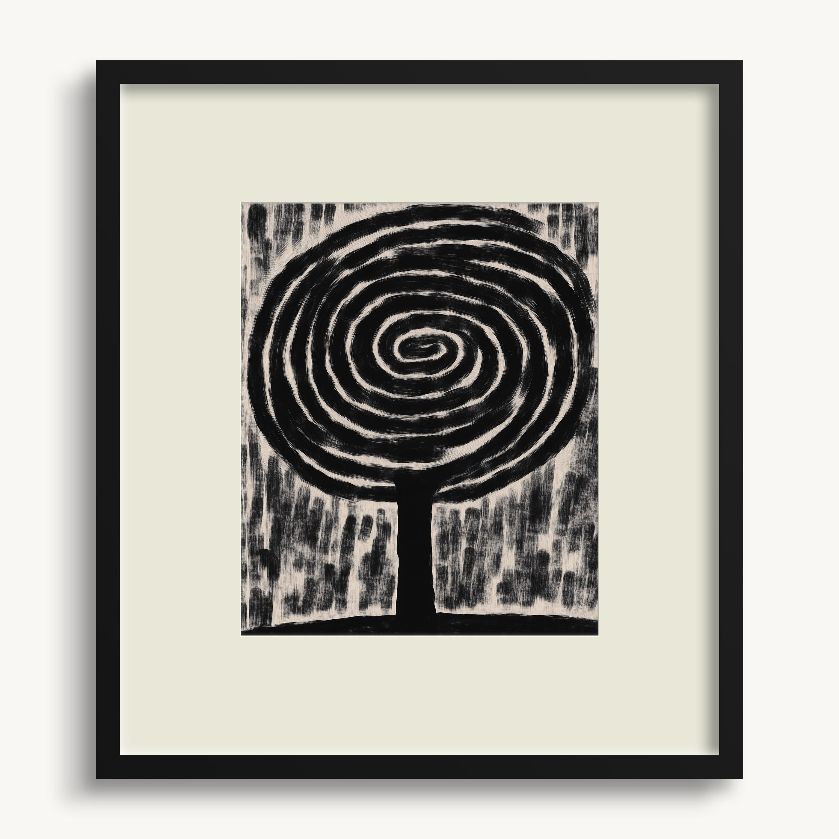 Large Spiral Tree WALL ART