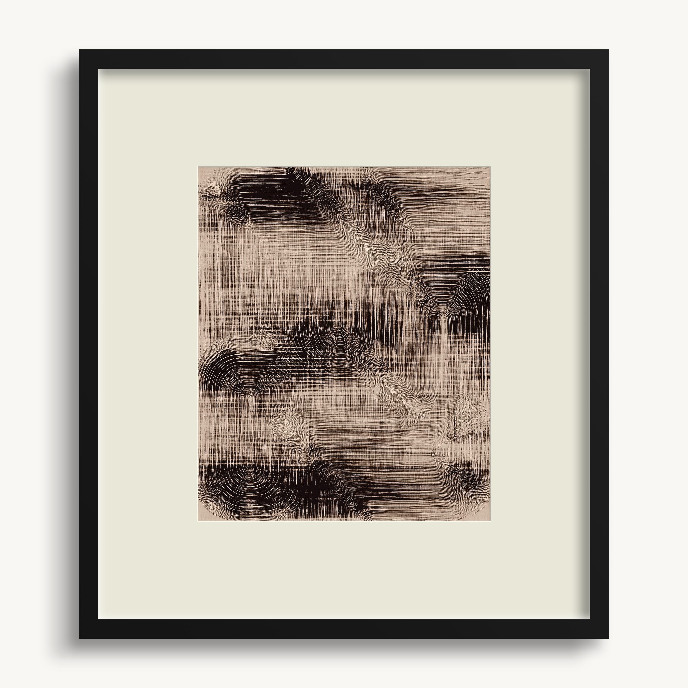 Blurred Grid Pattern WALL ART